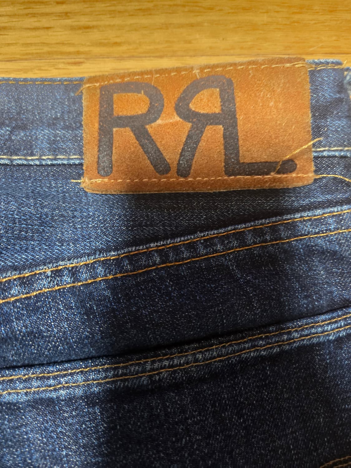 RRL 더블알엘 Made in USA 셀비지 데님 34x32 상품이미지10