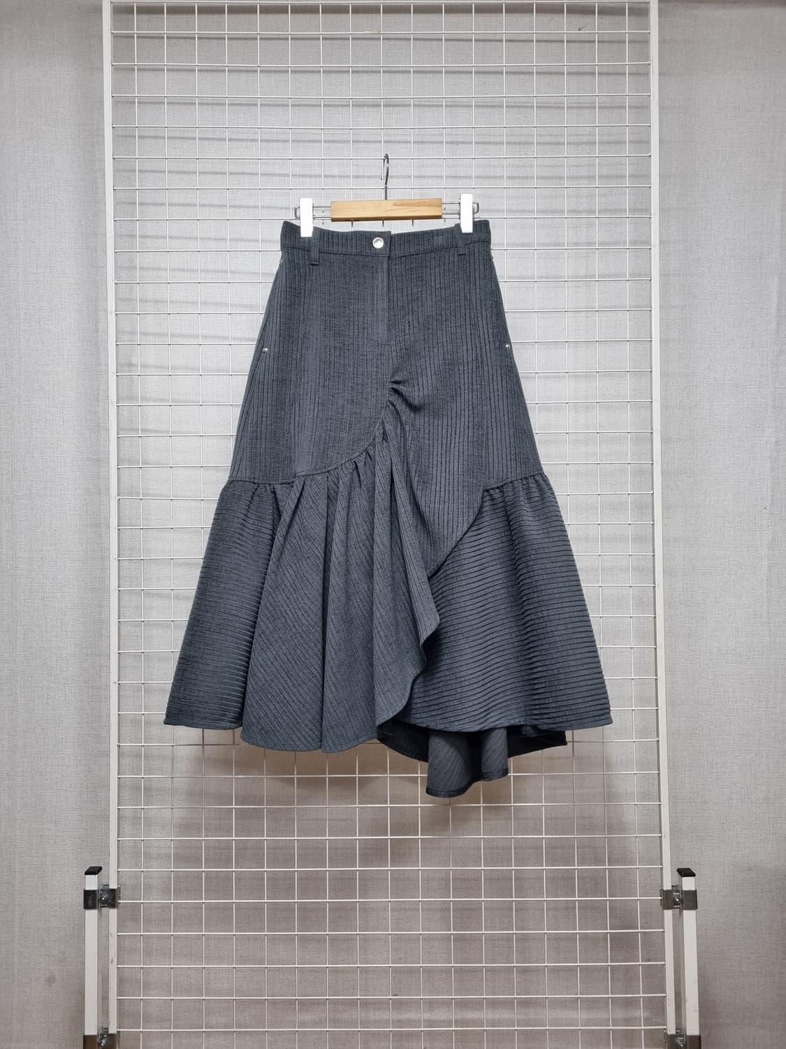 (새상품) 한섬 오즈세컨 코듀로이 스커트 55 상품이미지5