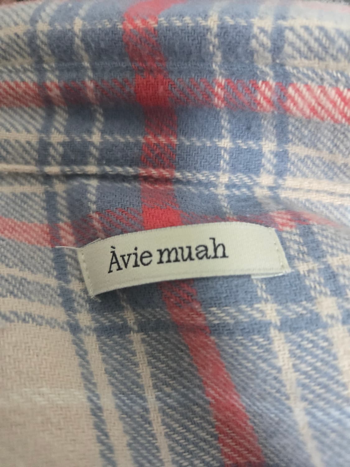 아비에무아 체크셔츠 상품이미지4