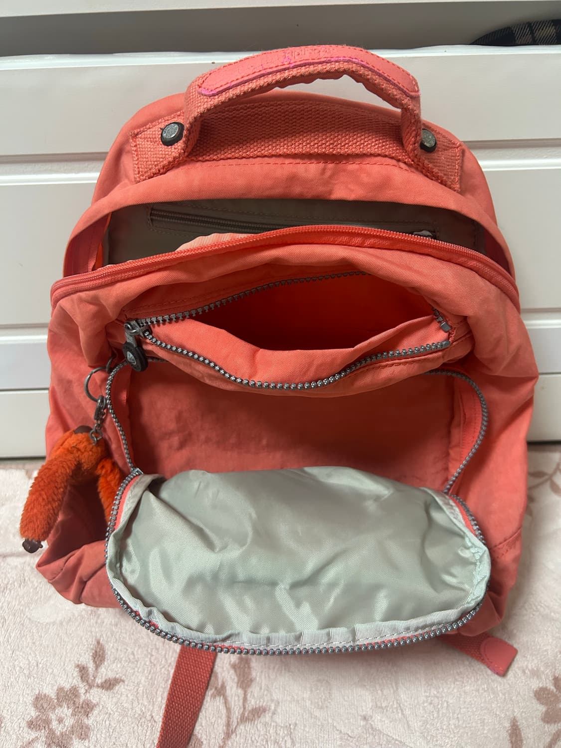 키플링 피치코랄 백팩 상품이미지2