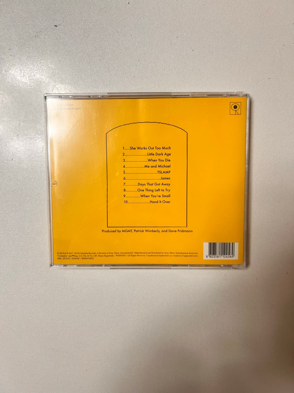 MGMT Little Dark Age CD 상품이미지3