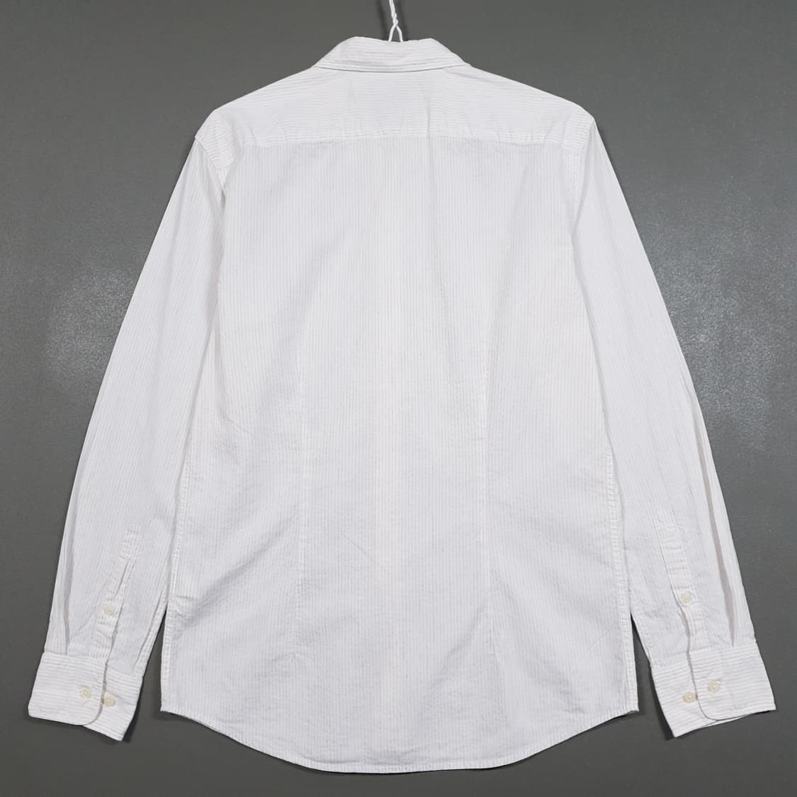 95 (M) 헨리코튼 신형 린넨 믹스 버튼다운 스트라이프 셔츠 컴포트핏 상품이미지8