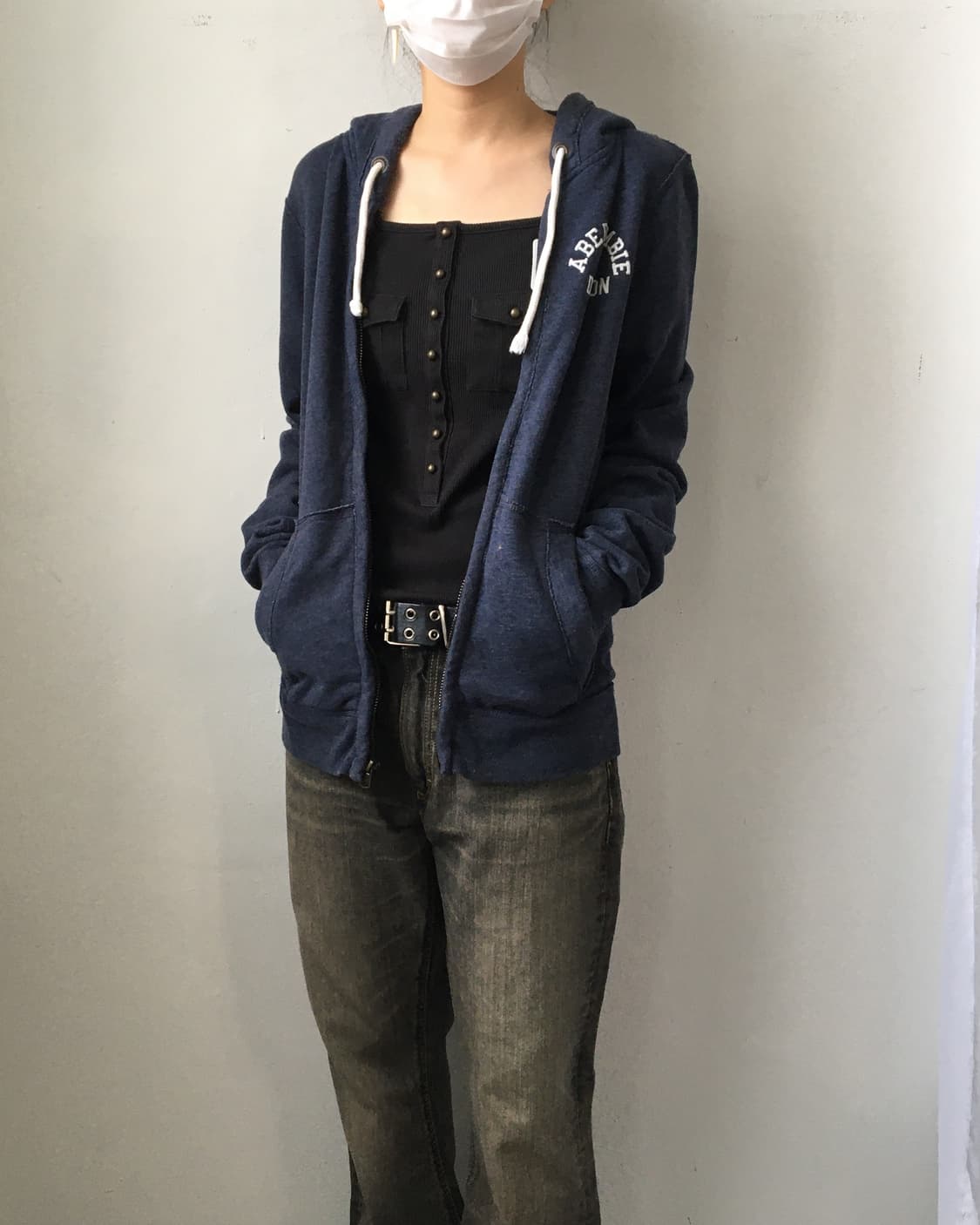 Abercrombie & fitch hood zip up 상품이미지5