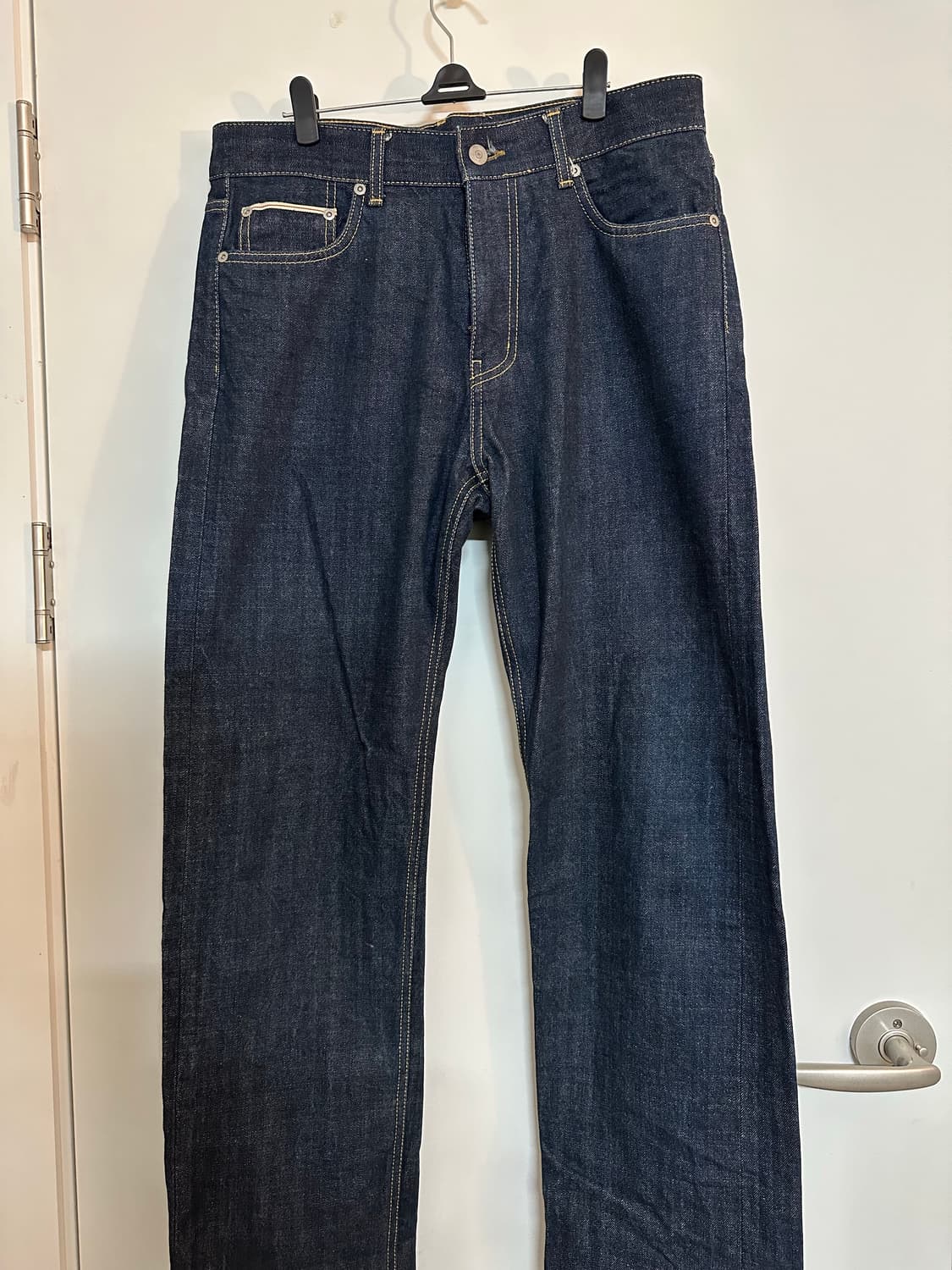 유니폼 브릿지 셀비지 데님 M사이즈 상품이미지1