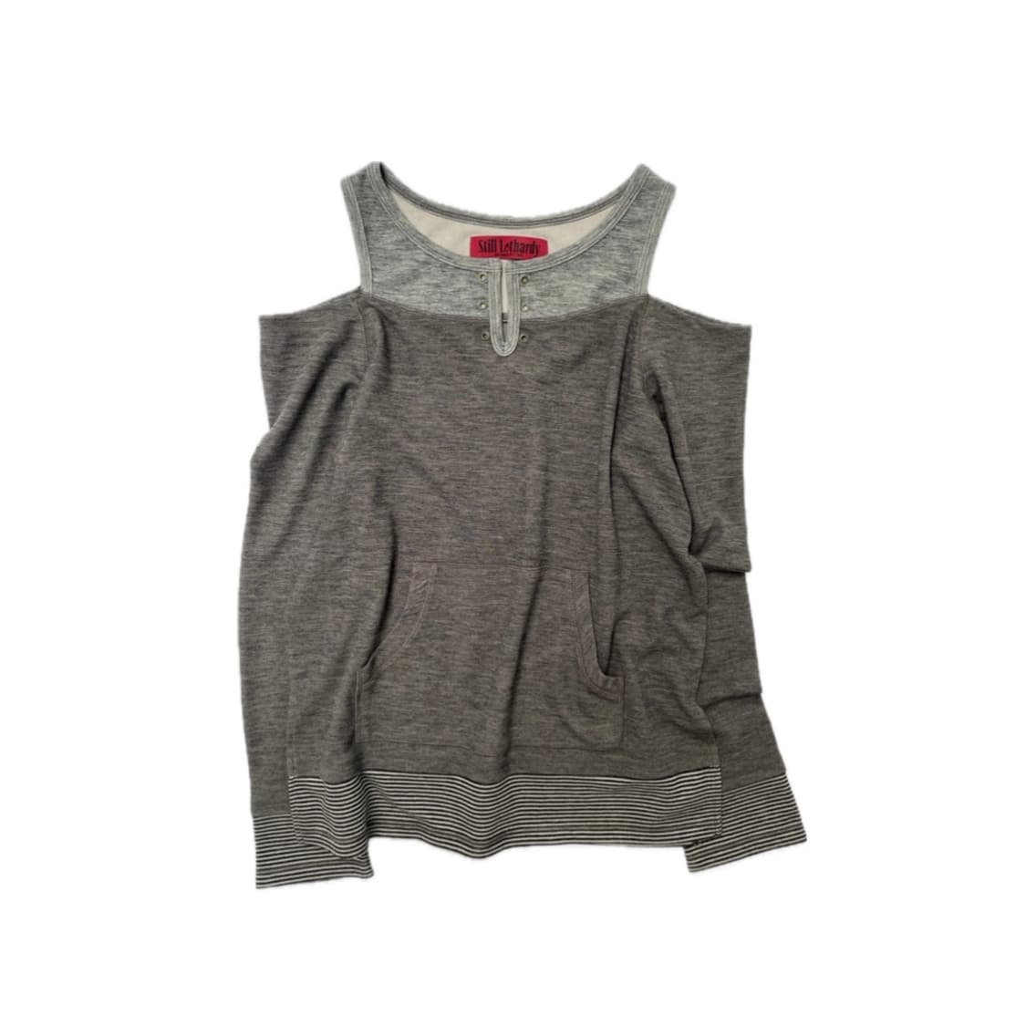 스틸레써디 OVERLOCKED OFF-SHOULDER T-SHIRT 상품이미지1