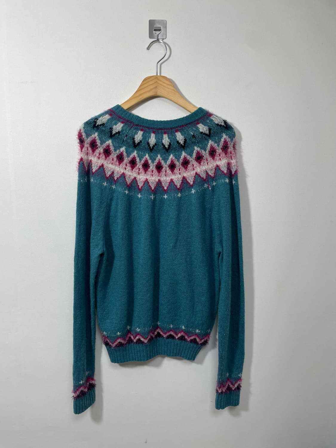 이키Iki 울 패턴 니트 Free - K26 상품이미지2