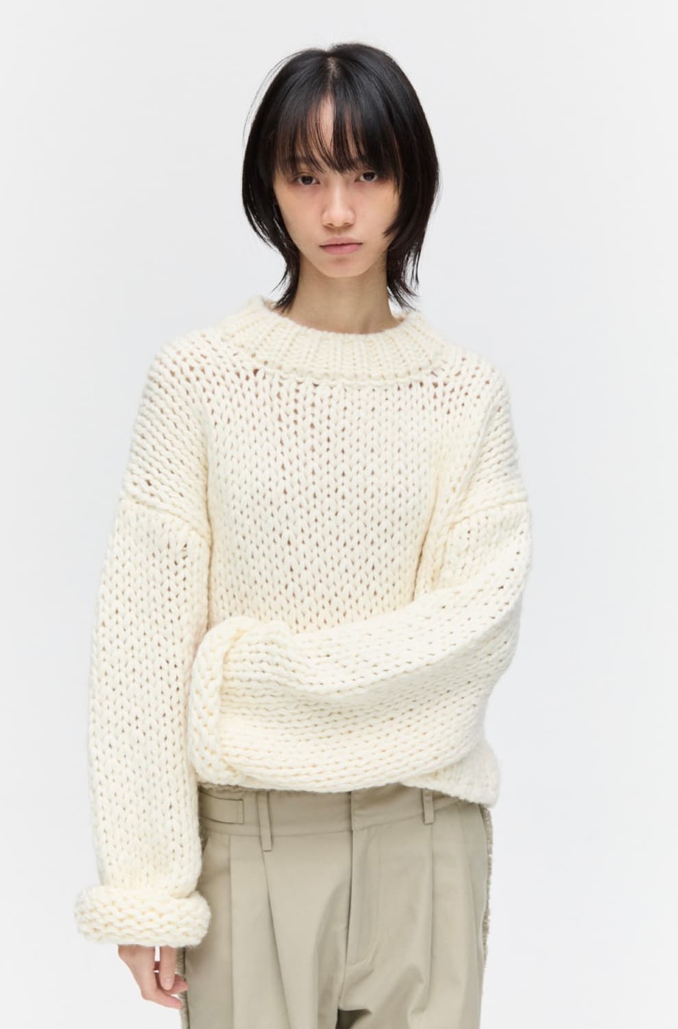 플리즈프로젝트 bulky pullover knit 니트 상품이미지1