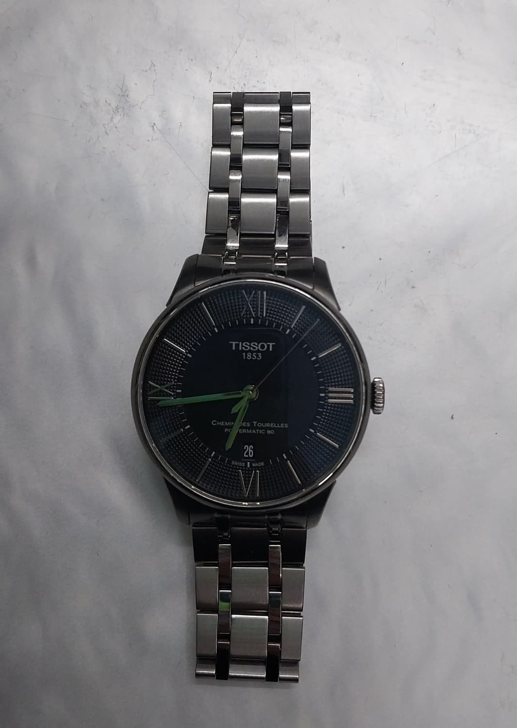 티쏘 슈망 데 뚜렐 파워매틱 80 오토매틱 시계 상품이미지3