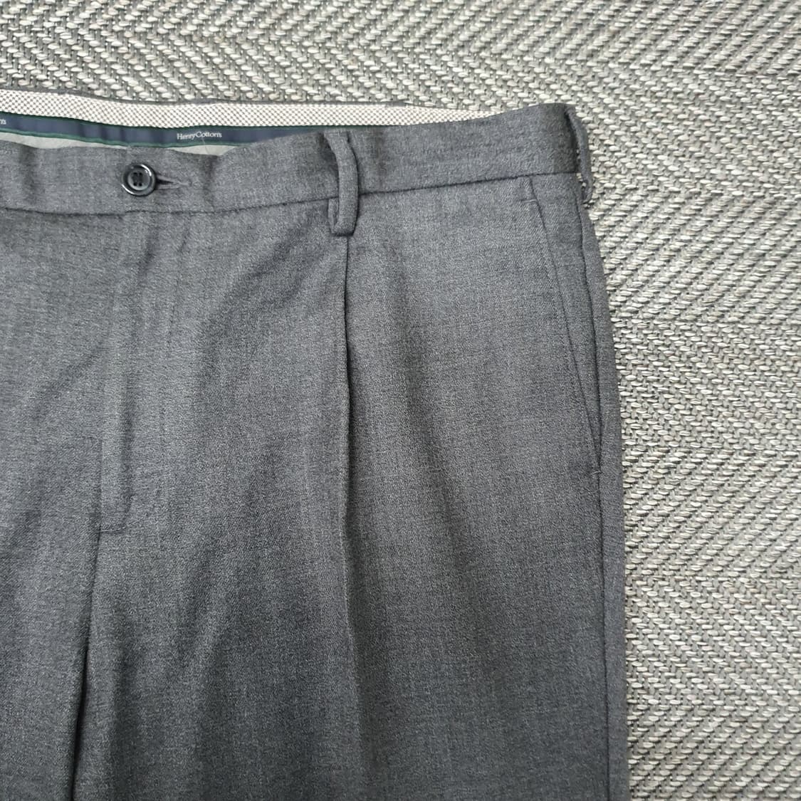 헨리코튼 추동 스판 슬랙스 남자38 상품이미지3