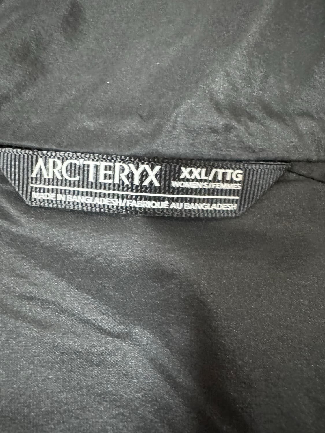 2XL 아크테릭스 아톰 후디 바람막이 블랙 / lt 세륨 상품이미지6