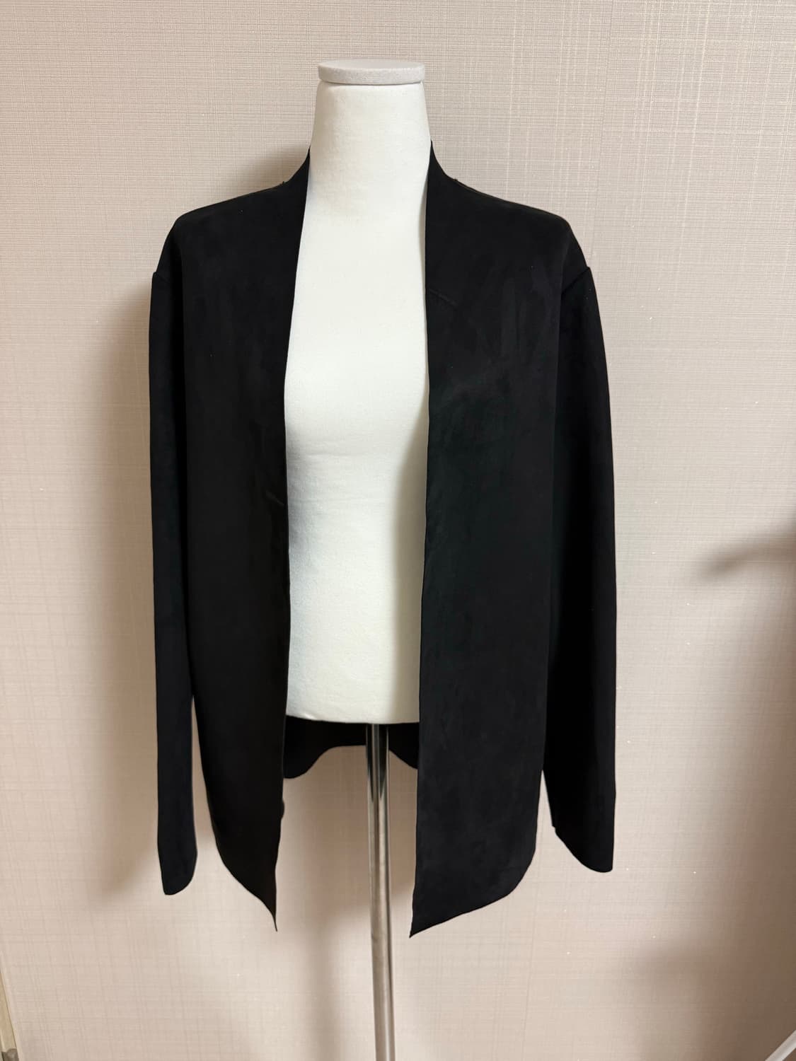 자라 여성자켓 오픈형 스웨이드  상품이미지1