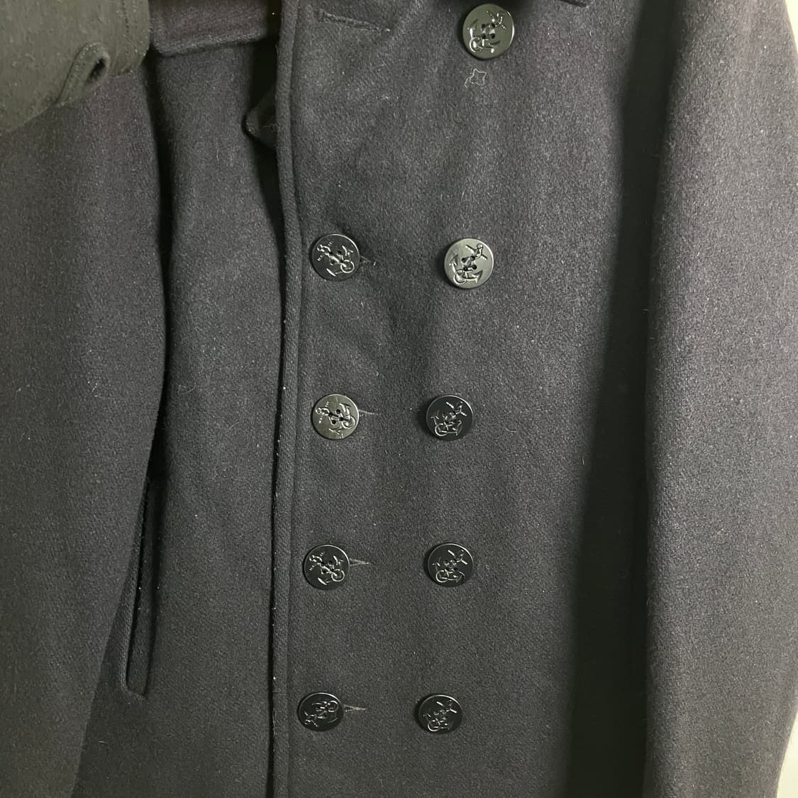 Schott 쇼트 740N 블랙 피코트 36 상품이미지7