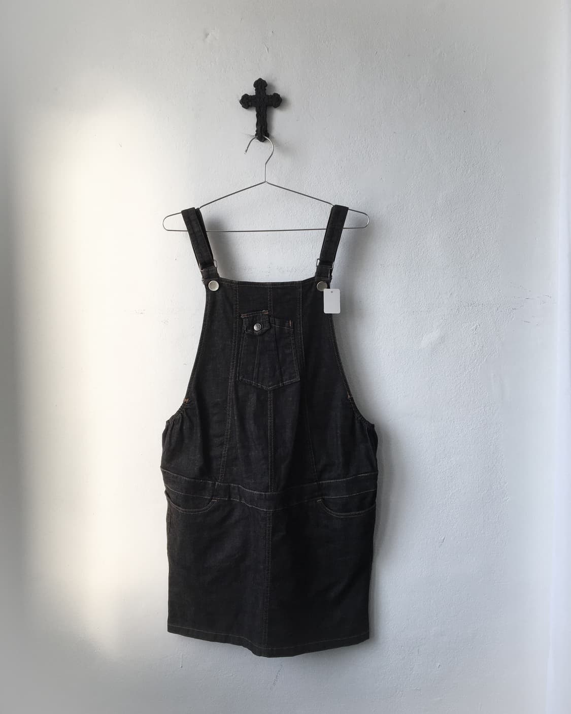 Denim suspender onepiece 상품이미지2