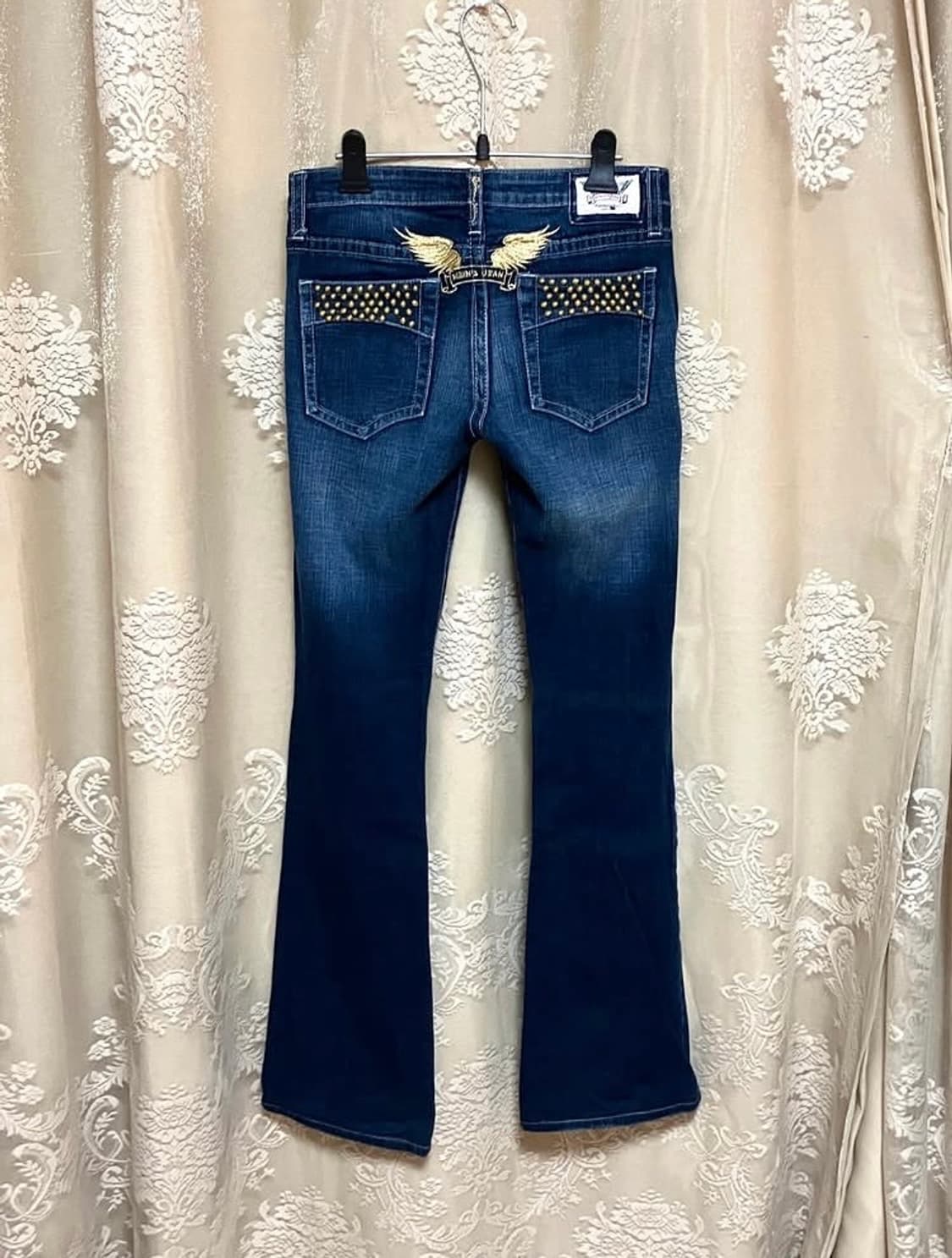 빈티지 Robin’s Jean 로우라이즈 스터드 데님 팬츠 상품이미지2