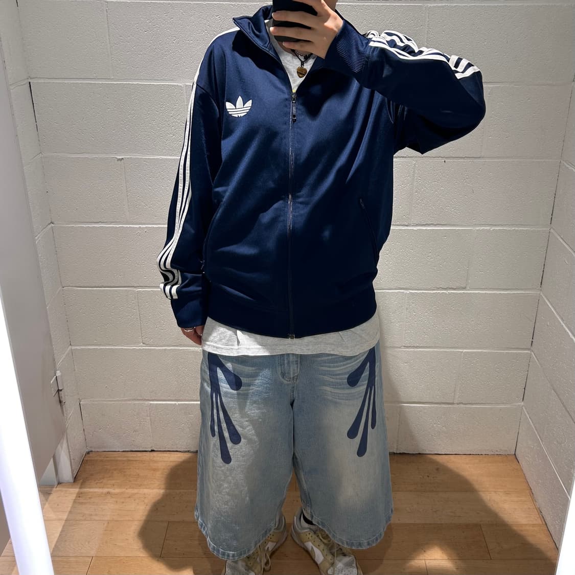 Adidas Firebird Jersey(Navy) 상품이미지5