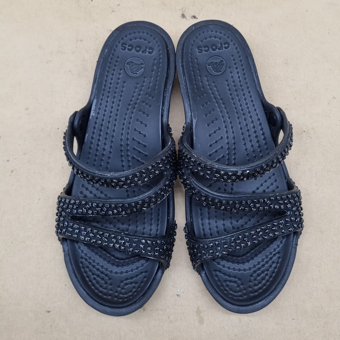 크록스 파트리시아 디아망떼 웨지샌들 220 상품이미지2