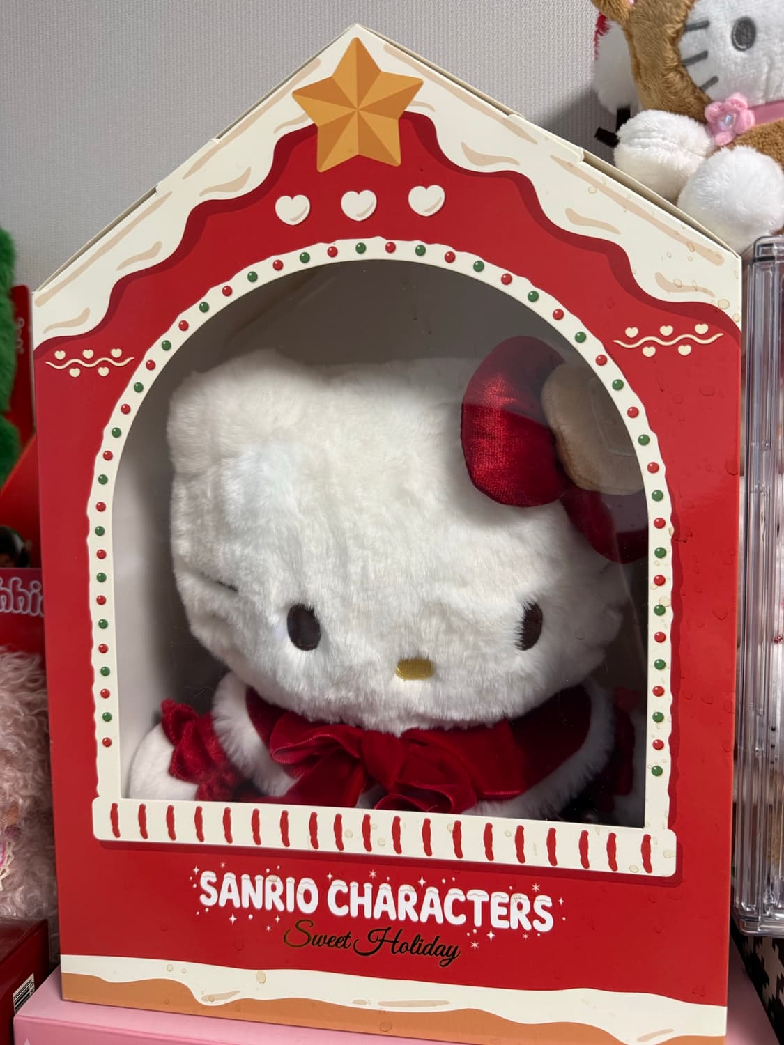 산리오 홀리데이 팝업 한정 헬로키티 인형 상품이미지1