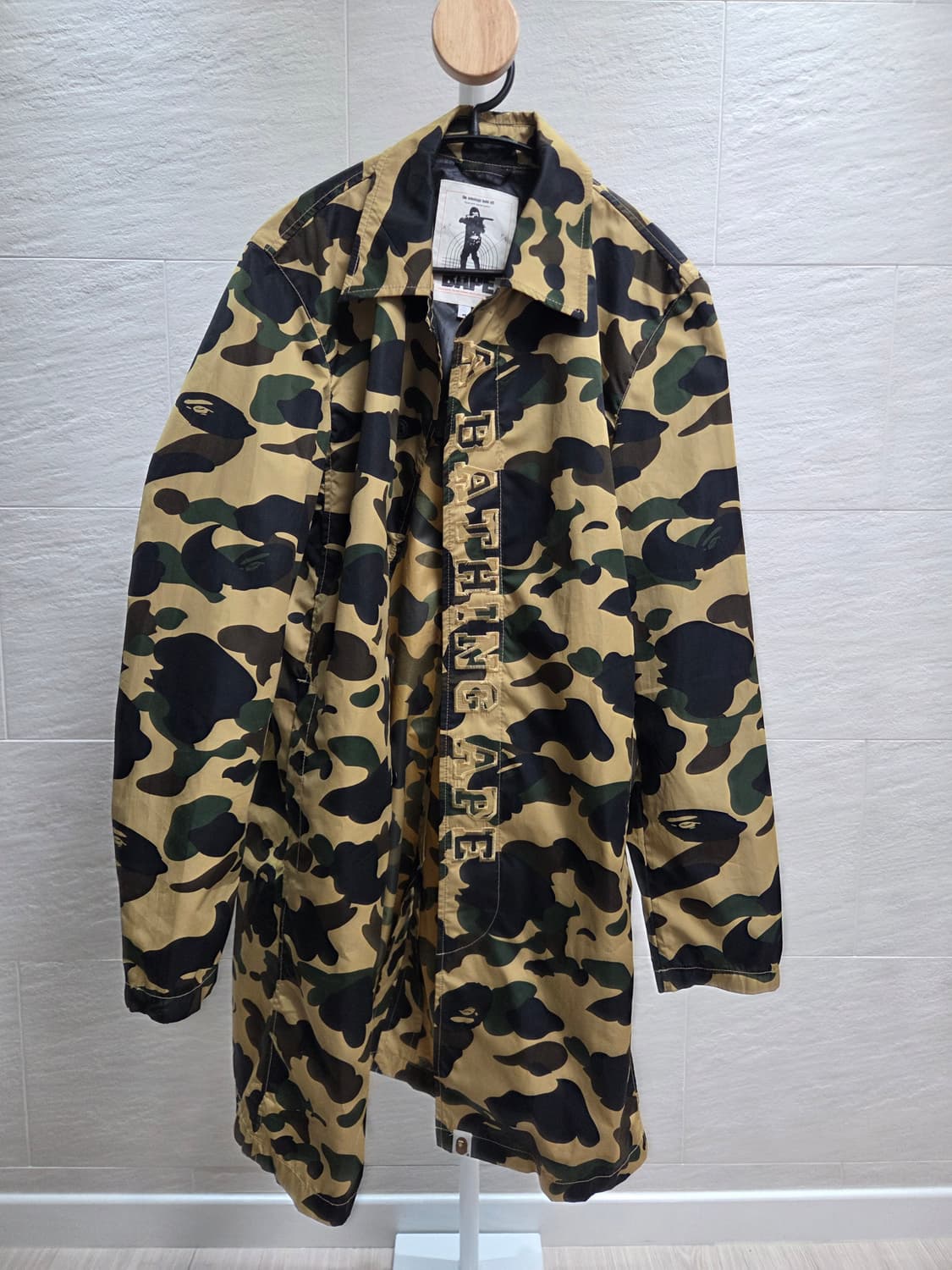 BAPE 베이프 카모 야상 우비(M) 상품이미지1