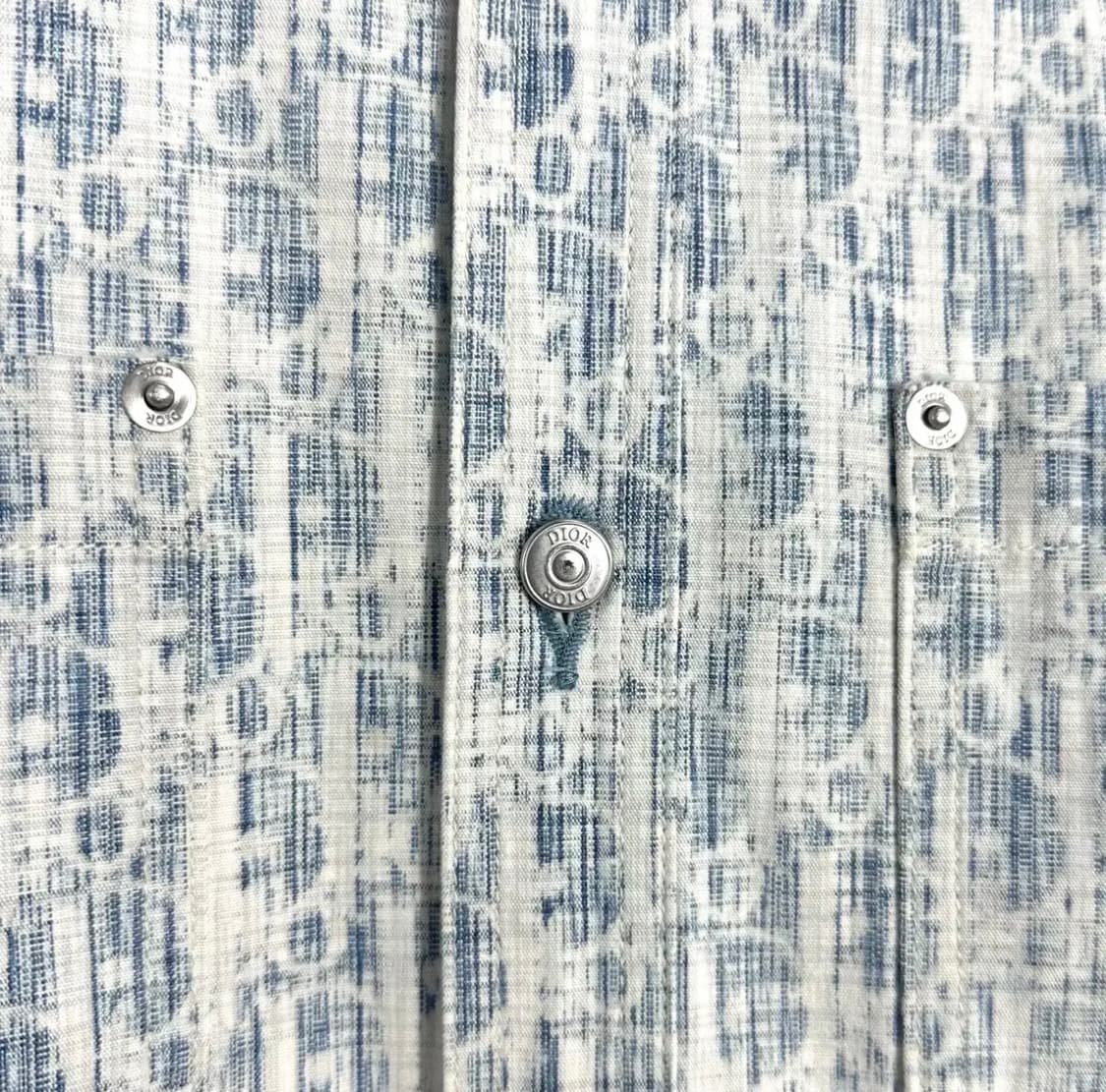 디올 오블리크 카스리 데님 오버셔츠 (38) 상품이미지2