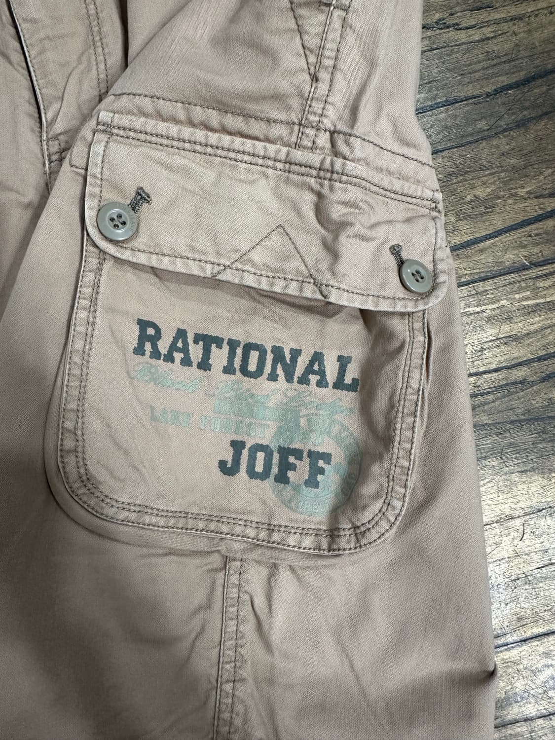 Y2K Rational JOFF 카고 반바지 32 상품이미지2