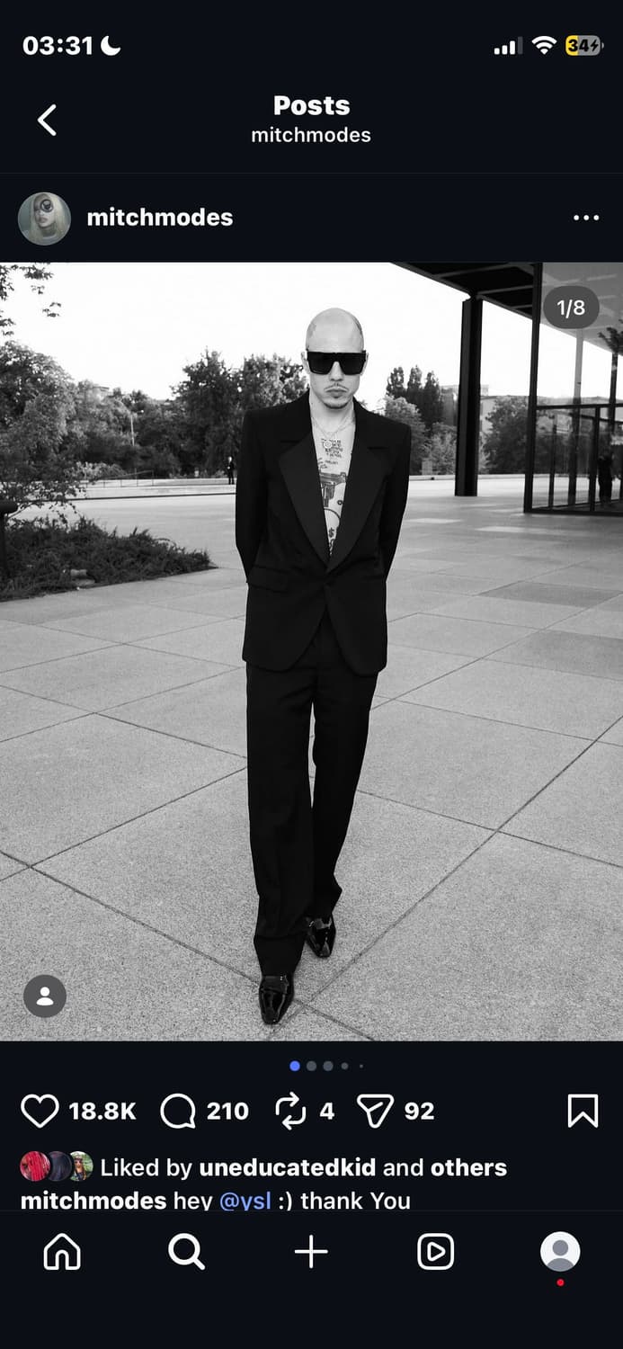 오버사이즈 쉴드 선글라스 (Opium style) 상품이미지6