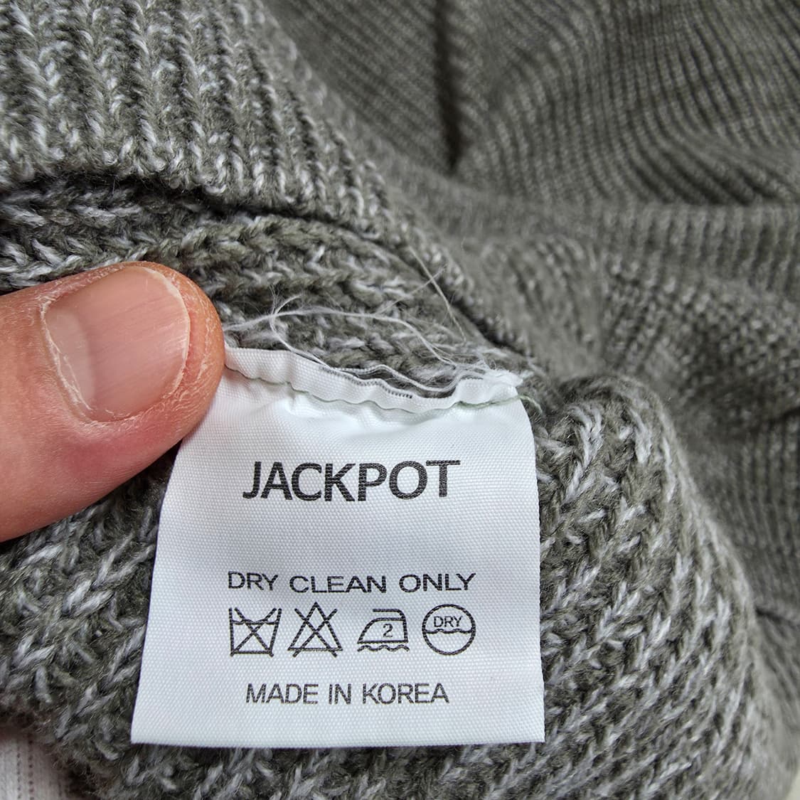 (F)JACKPOT 집업 가디건 상품이미지4