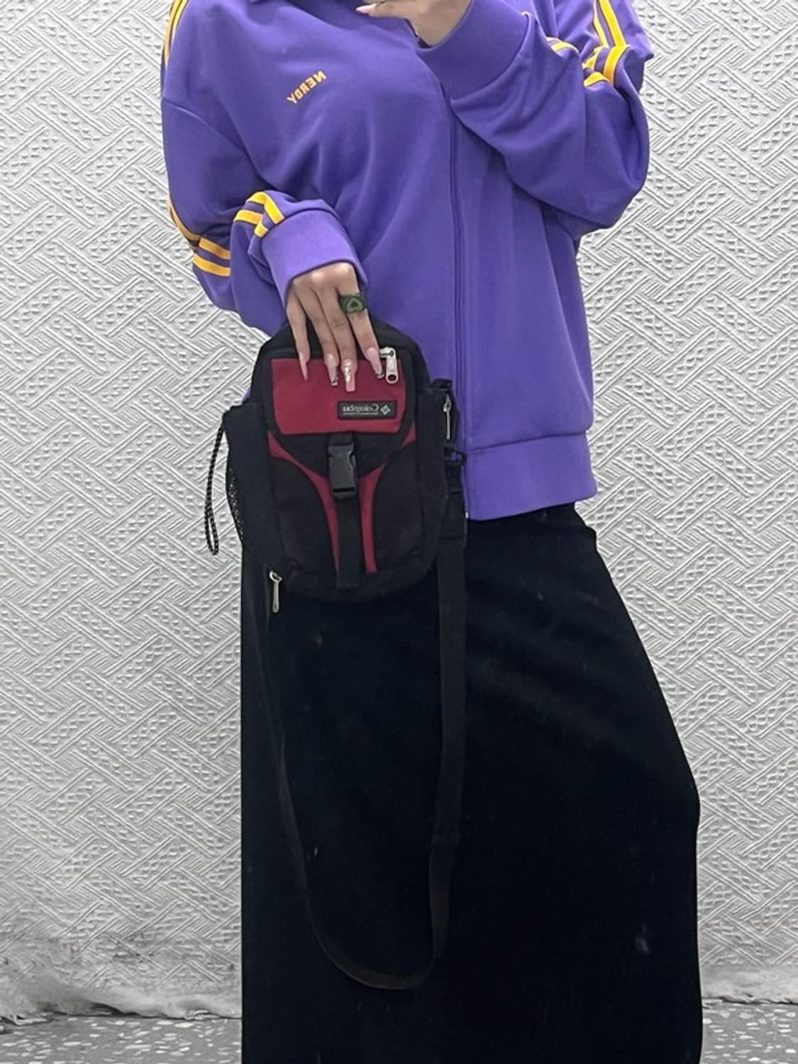 콜럼비아 빈티지 테크웨어 워크 크로스 미니백 C08277 상품이미지2