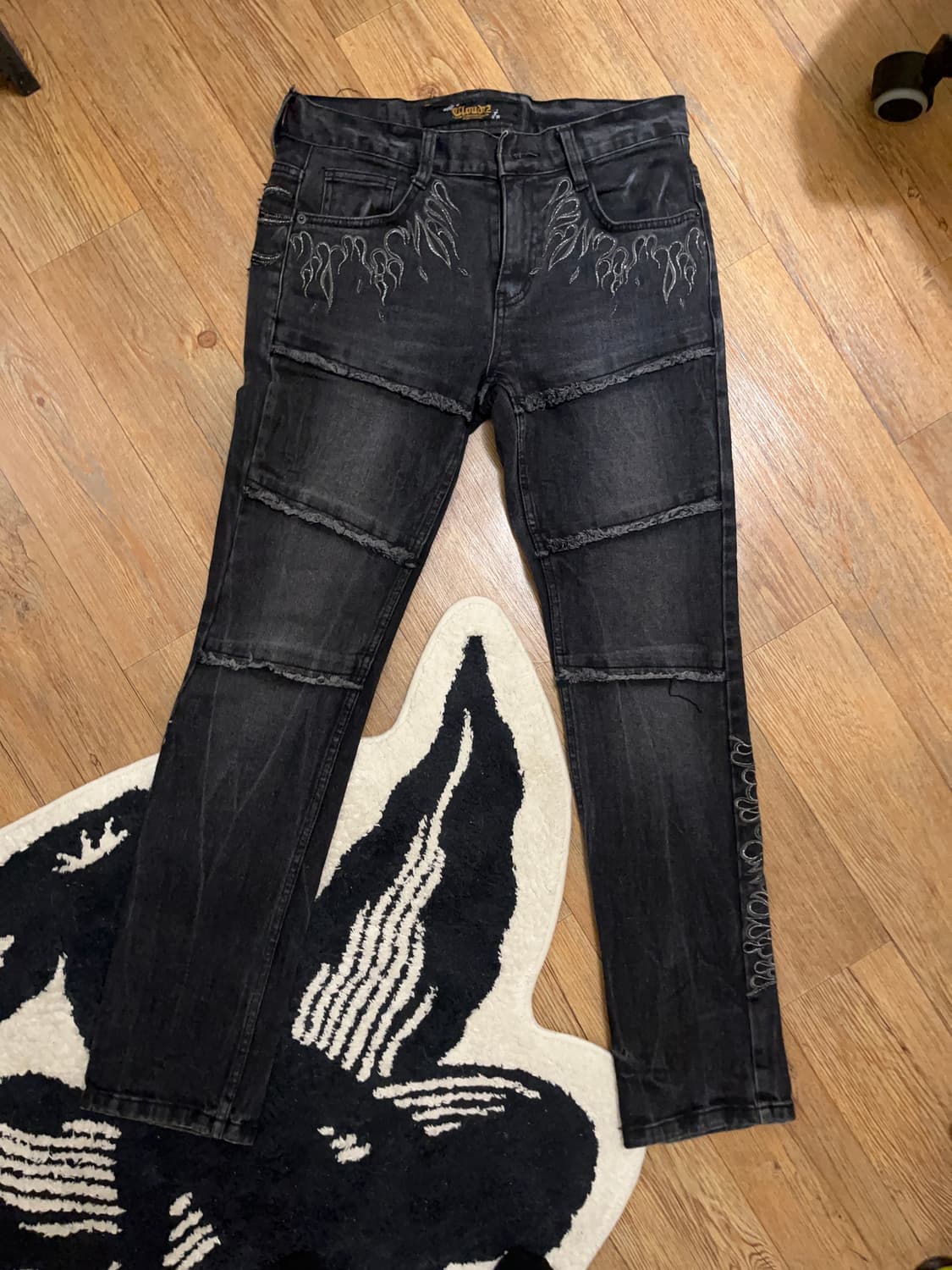 빈티지 스키니진 바지 상품이미지2