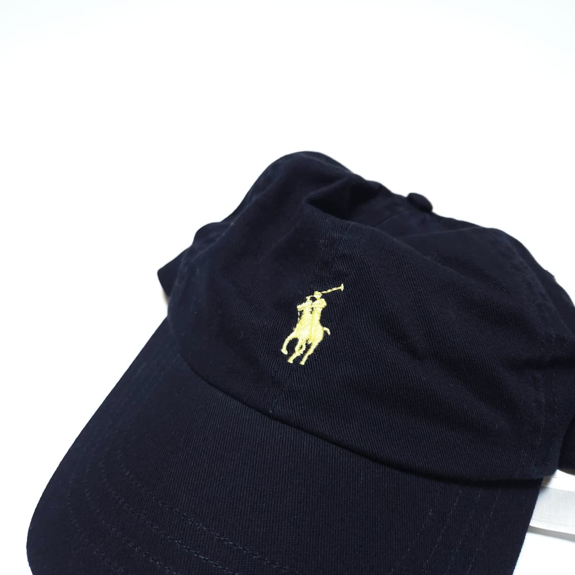 폴로 랄프로렌 포니 코튼 치노 볼캡 캡모자 네이비 상품이미지3