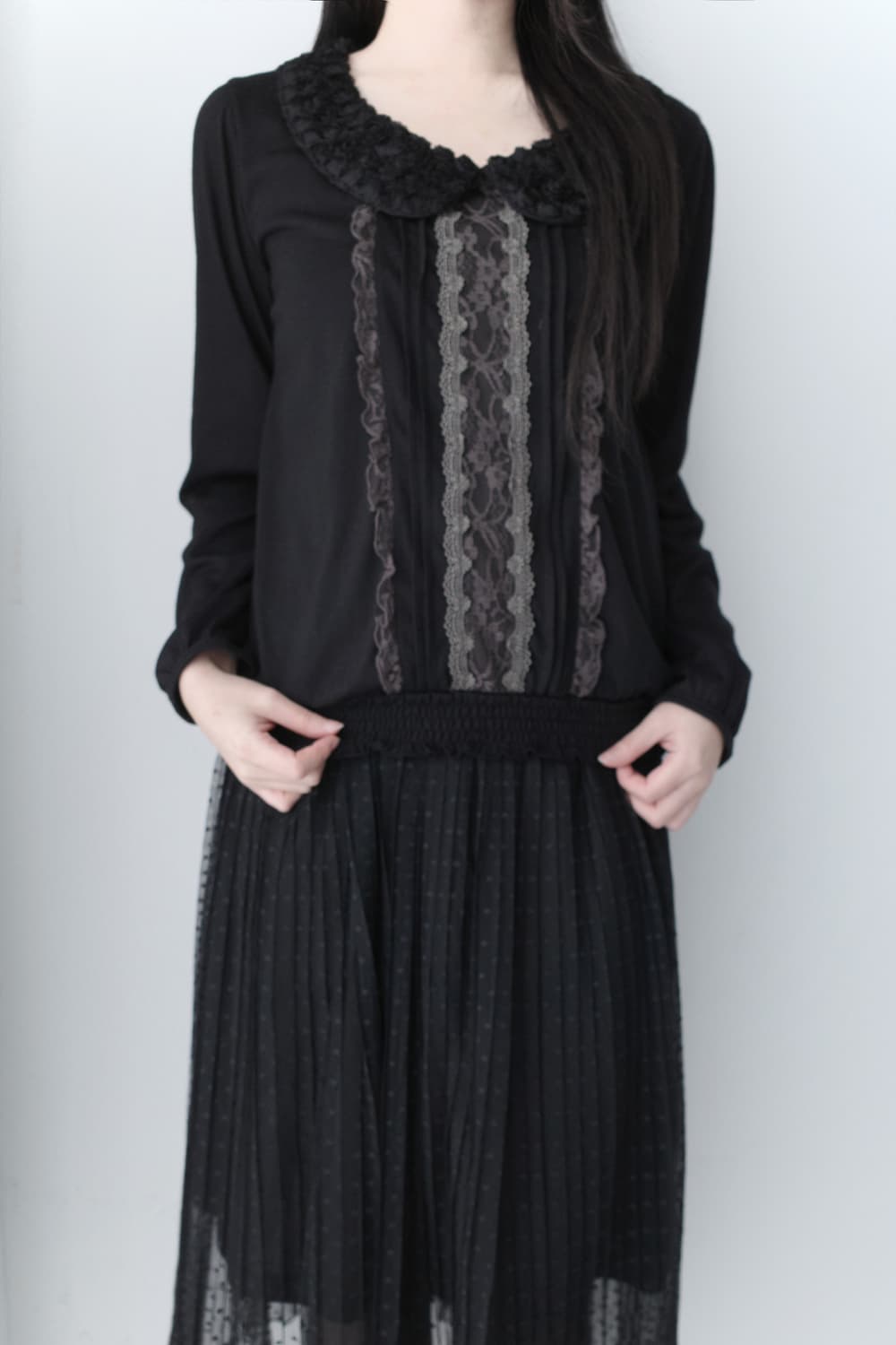 axes famme) lace long sleeve 상품이미지5