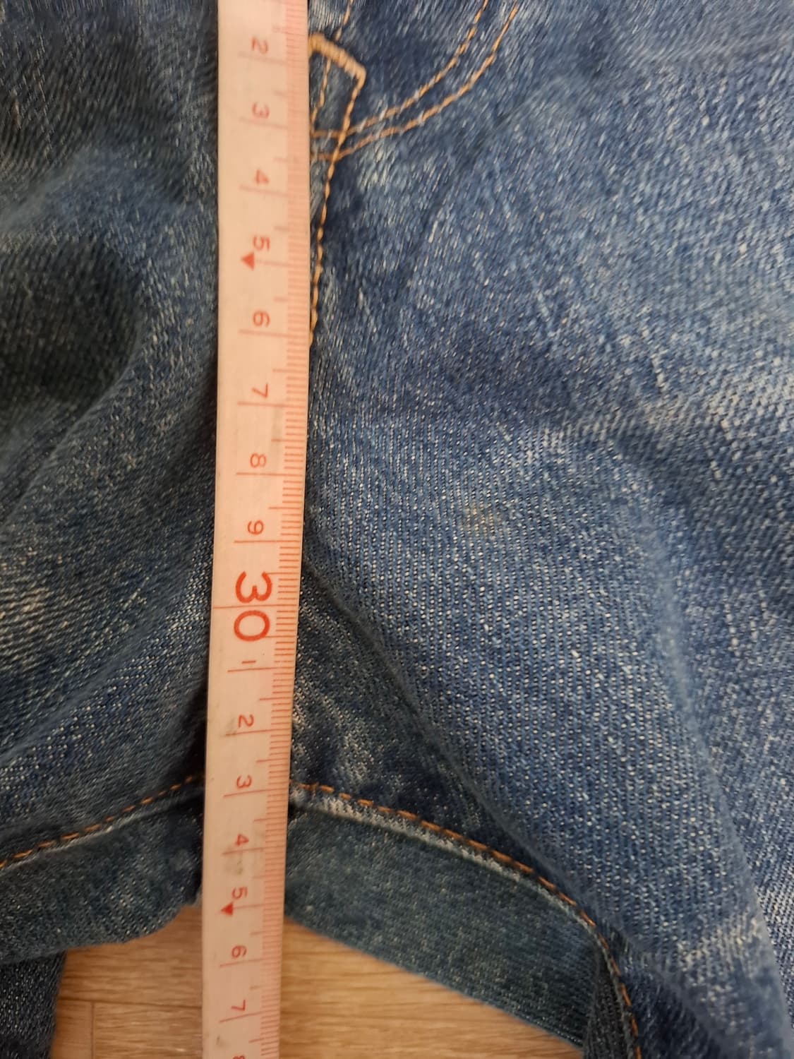 폴로 페인팅 데님  38×30 상품이미지6