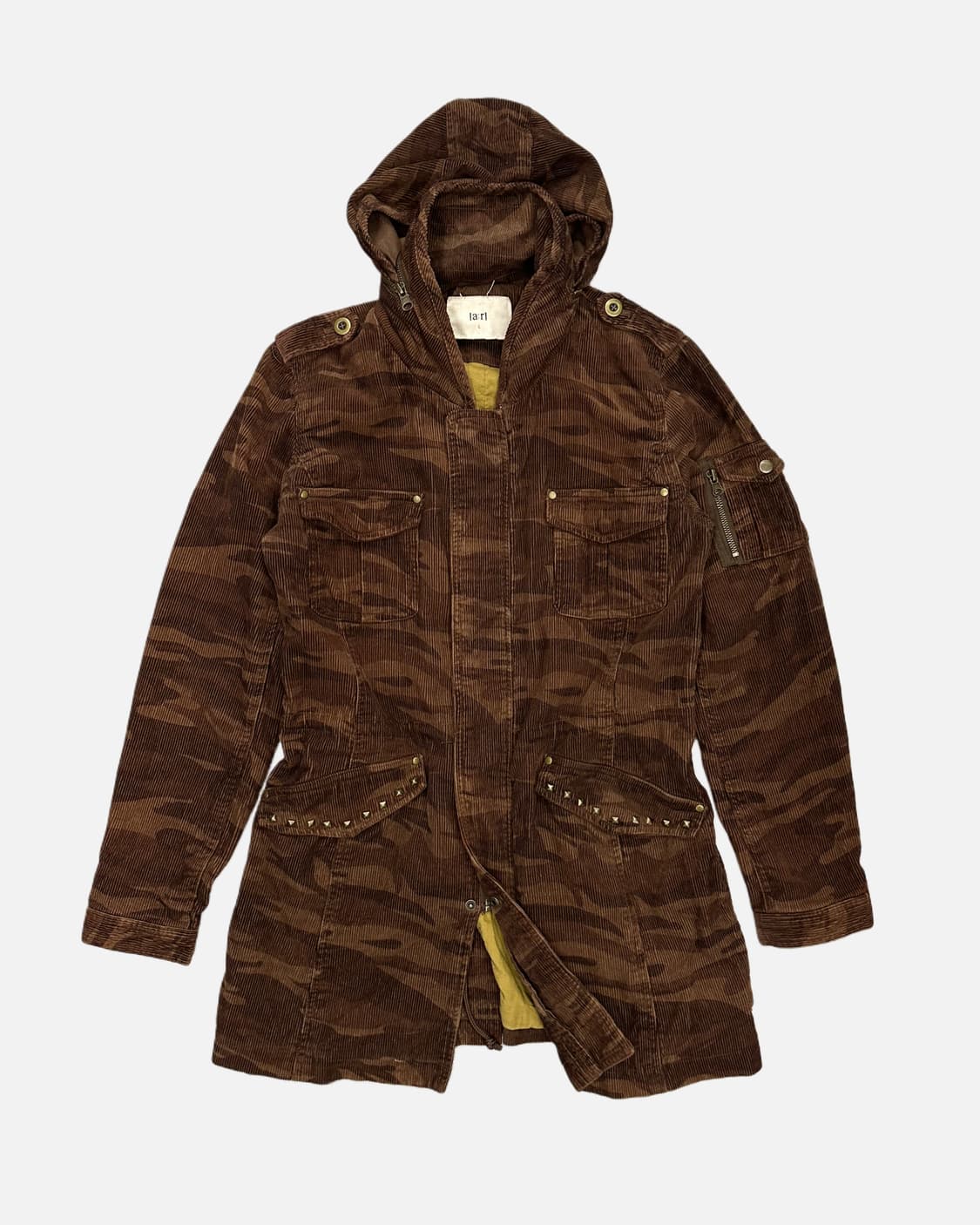 camo corduroy convertible field parka 상품이미지1