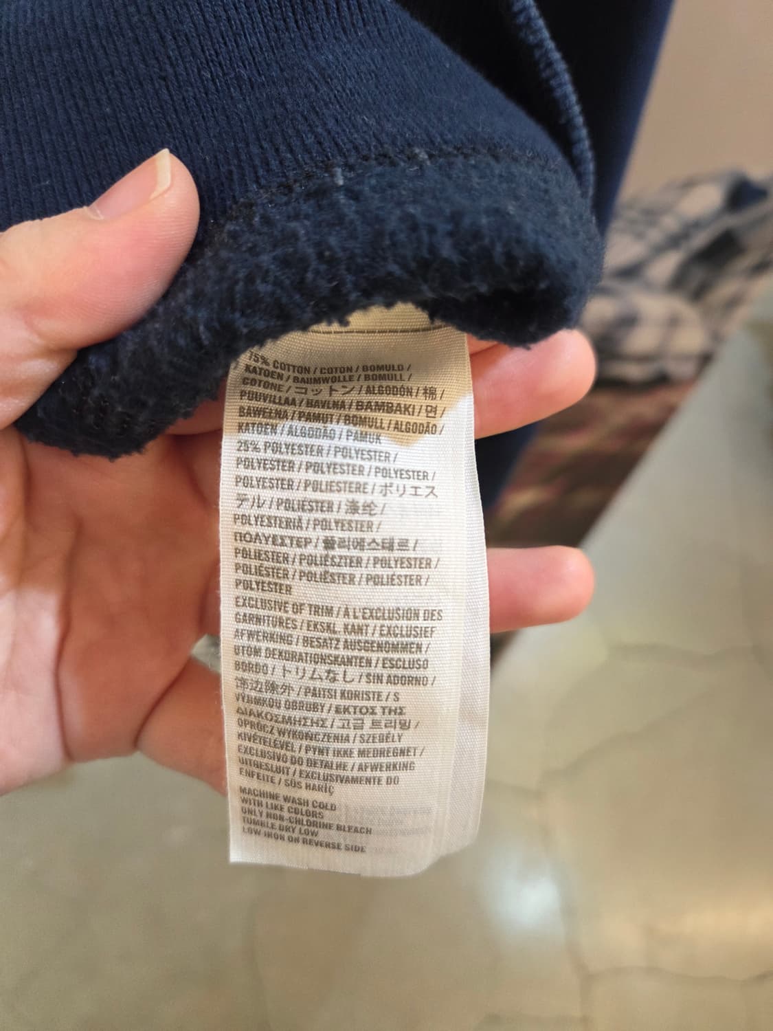 홀리스터 네이비후드집업 상품이미지5