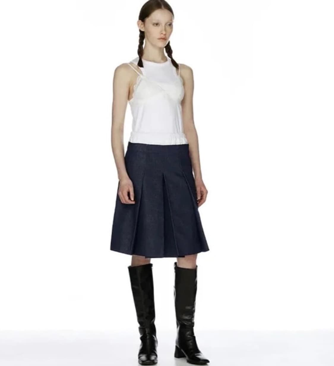 버뮬라 미디 청치마 상품이미지1