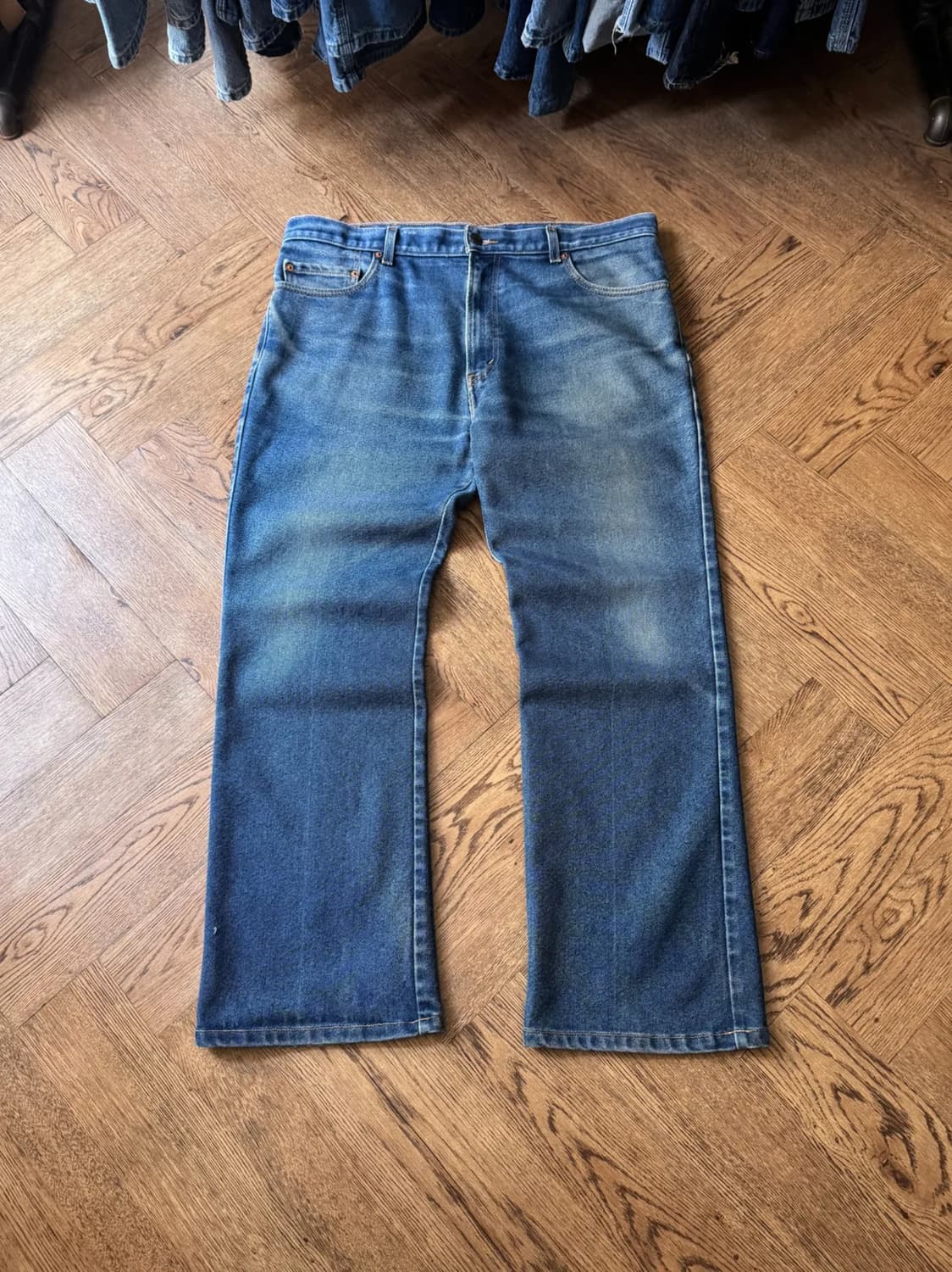 [40]00's 리바이스 517 빈티지 페이딩 스트레치 플레어진 F50 상품이미지1