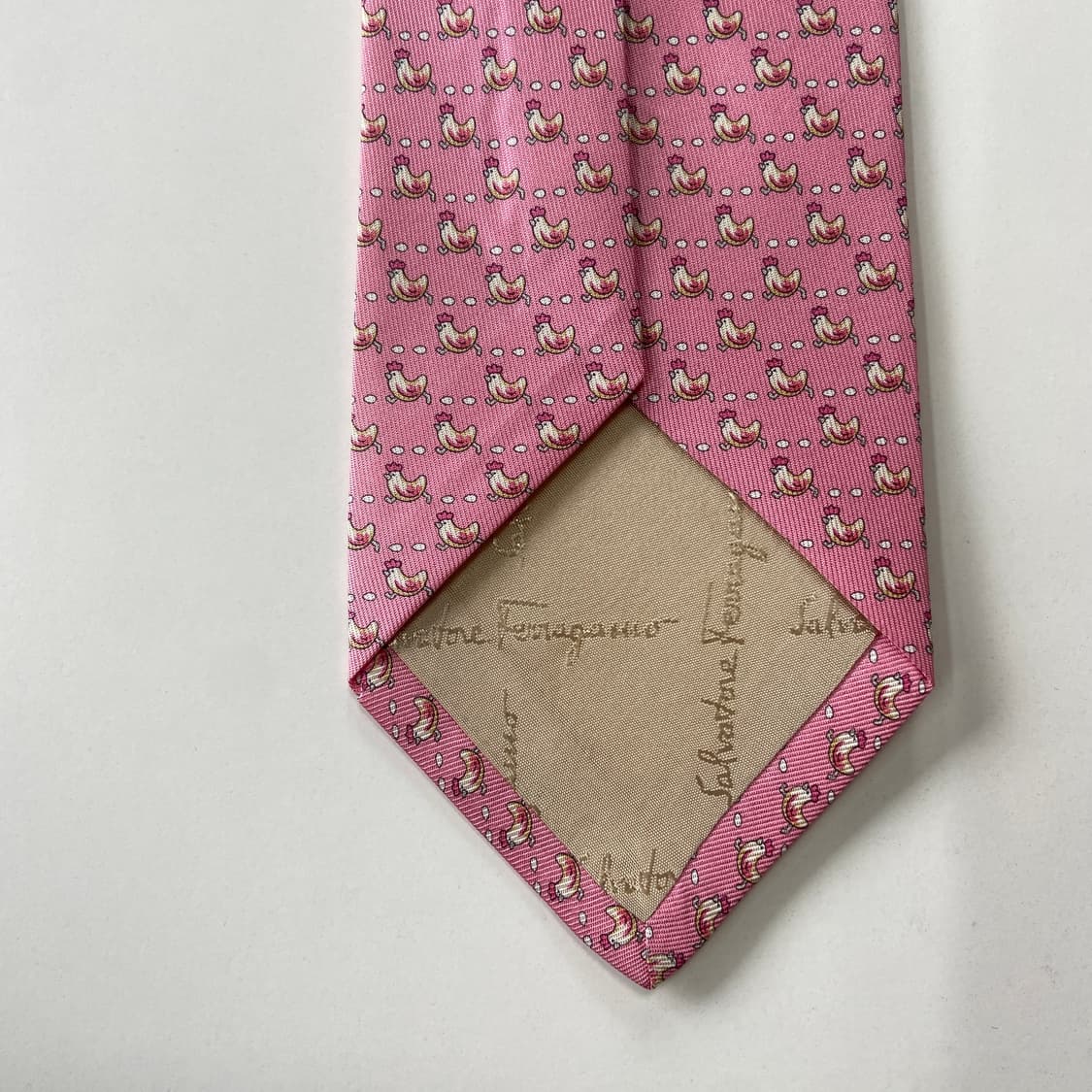 페레가모(Ferragamo) 명품 정품 넥타이 8.1cm 상품이미지6