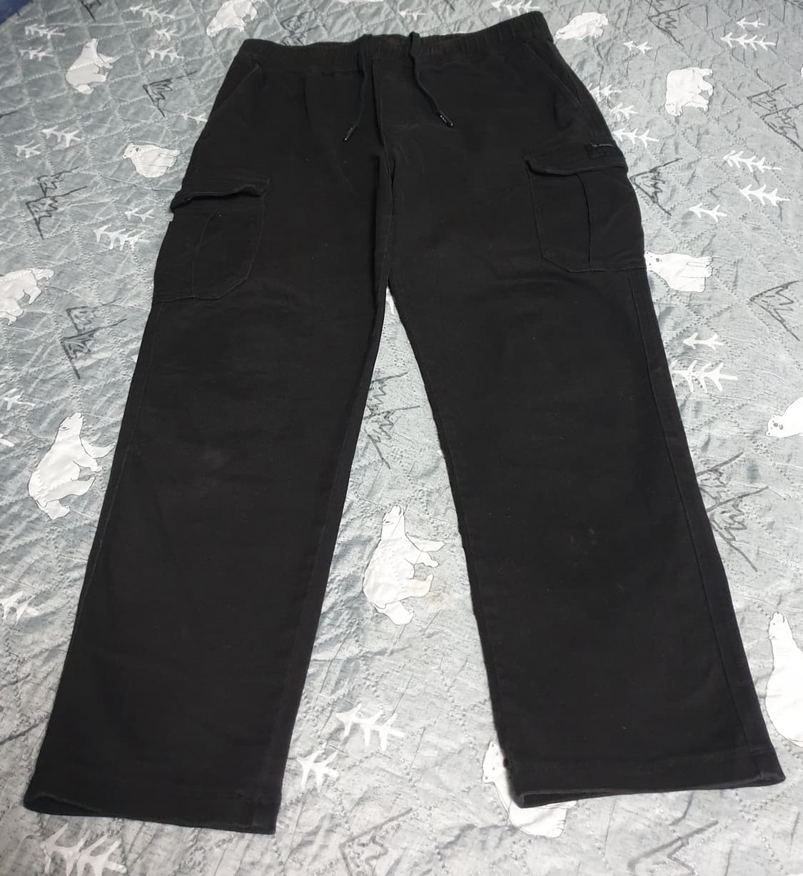 JEEP 스판 카고팬츠 블랙 (34) 상품이미지1