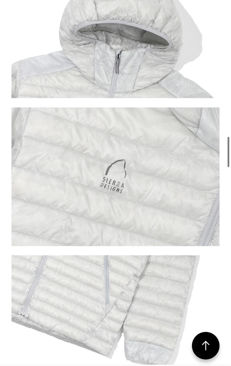 시에라디자인 초경량패딩 (새제품) 상품이미지5