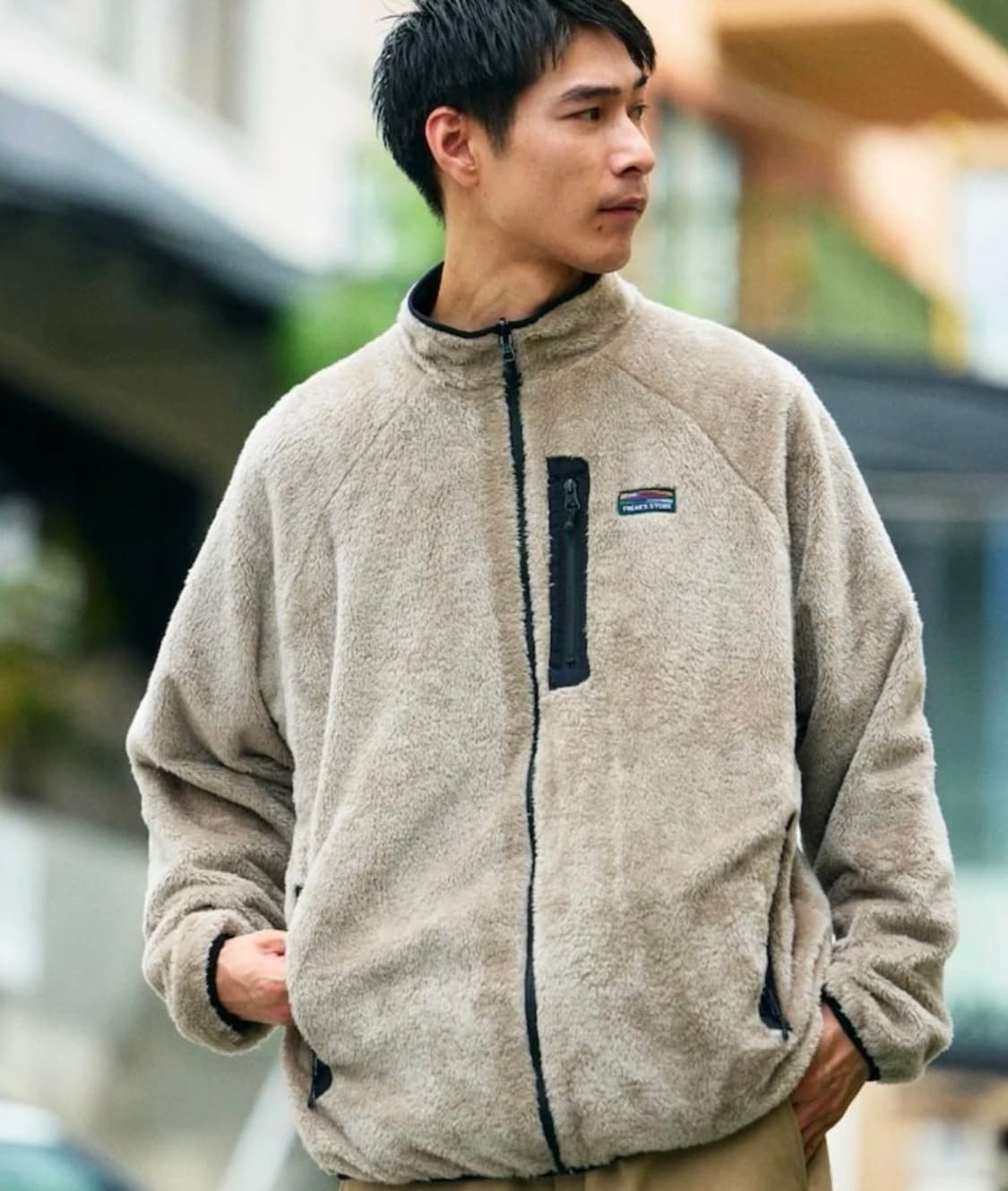 프릭스스토어(freak’s store) 리버시블 후리스 XL 크레이지 상품이미지6