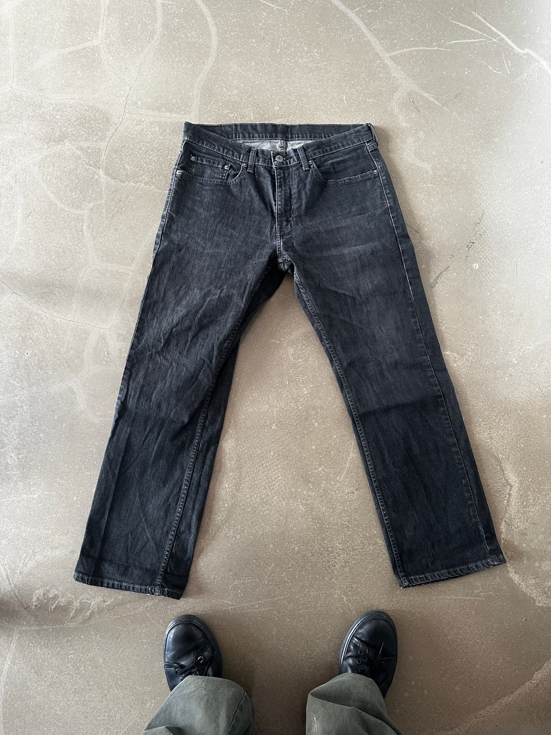 Levis 559 블랙 워시 데님 팬츠 W33 상품이미지3