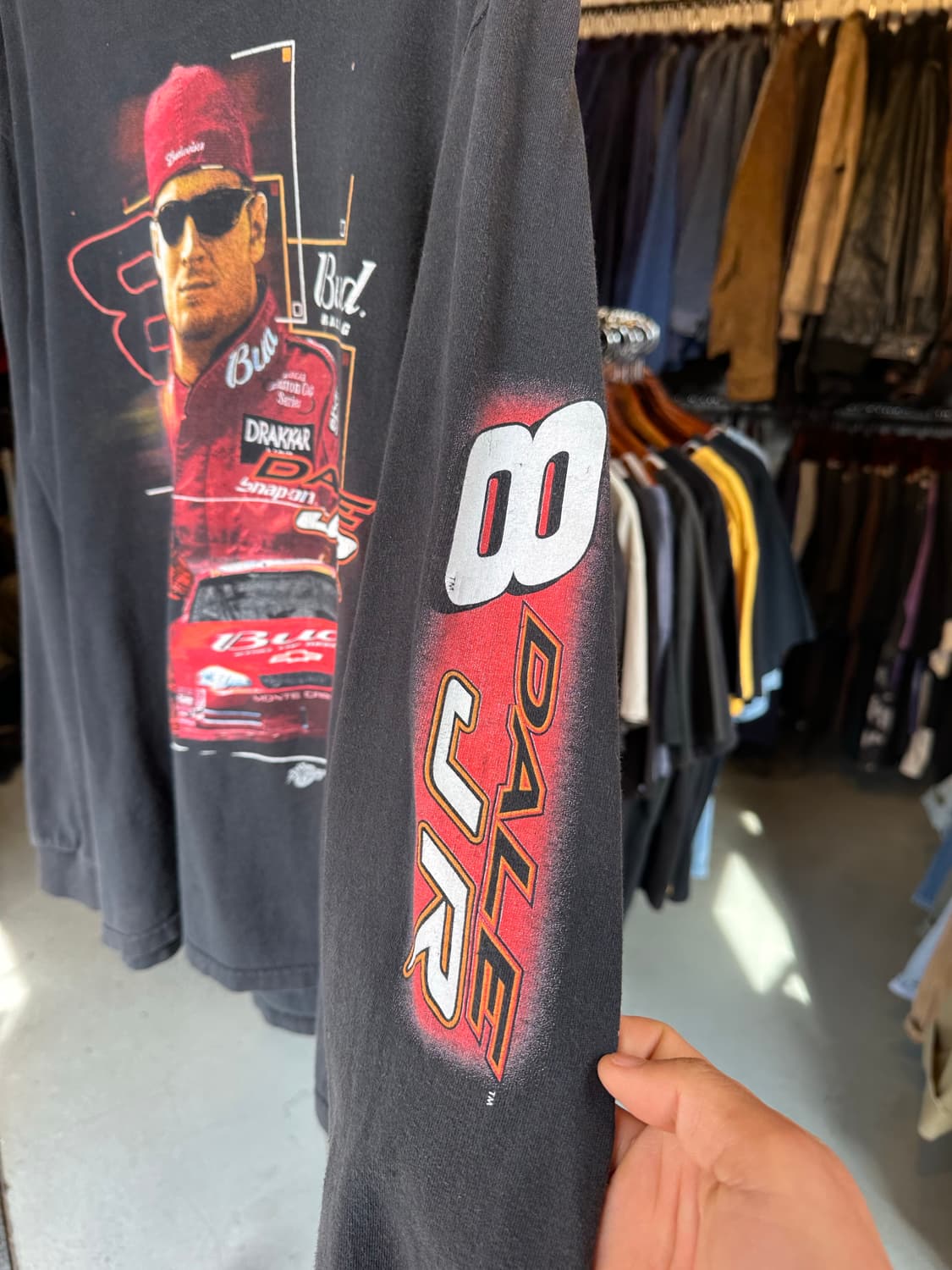 Nascar 나스카 데일 언하르트 주니어 롱슬리브 티셔ㅊ 상품이미지6