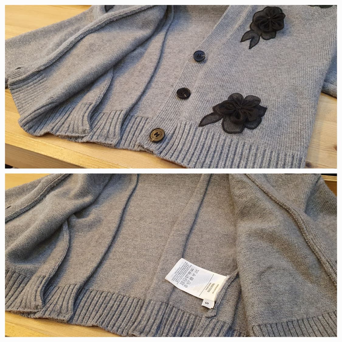 55.발렌티노 버진울 가디건 상품이미지7