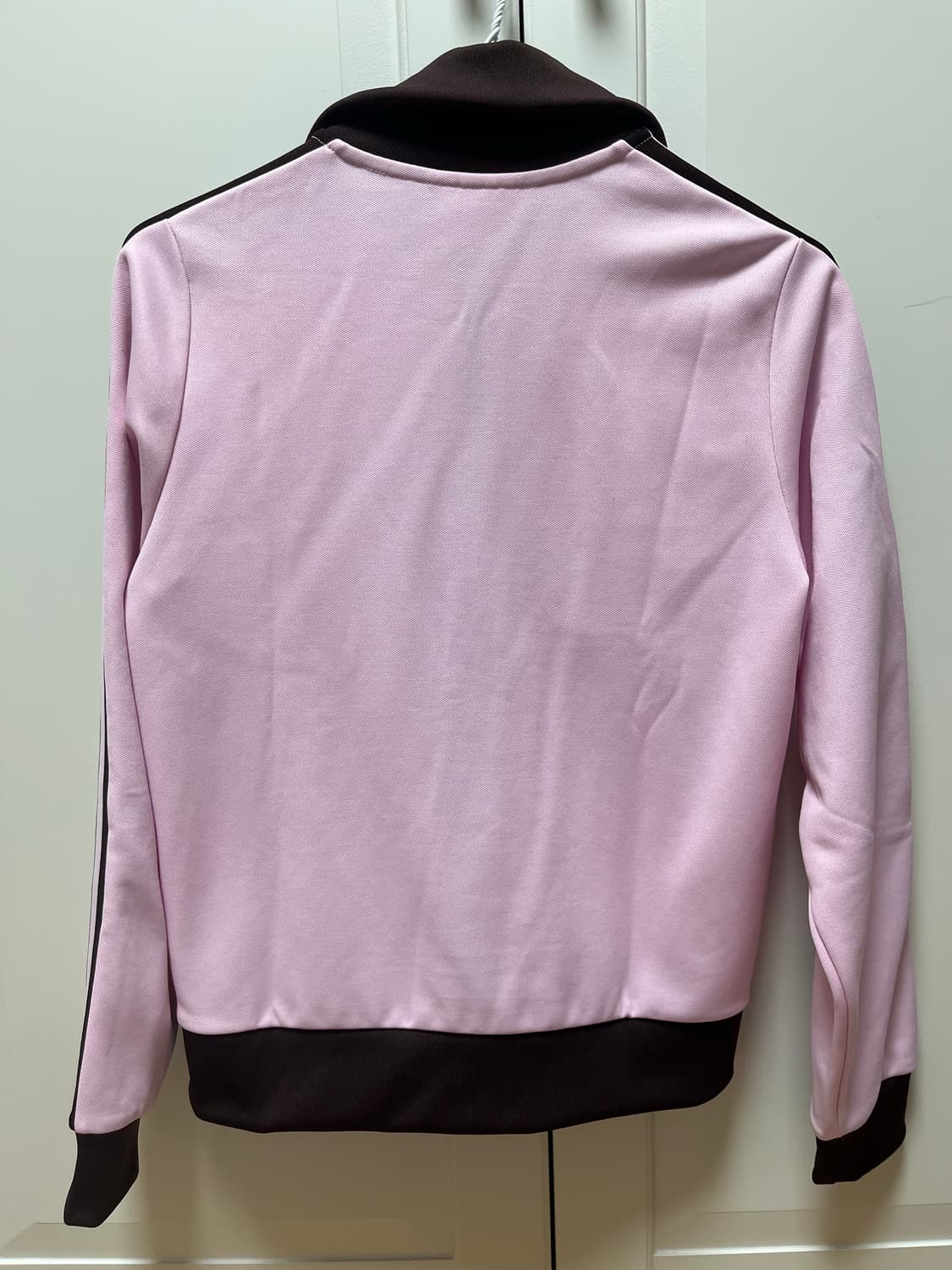 아디다스 베켄바우어 트랙탑 핑크 s사이즈 딸기초코 져지 상품이미지2