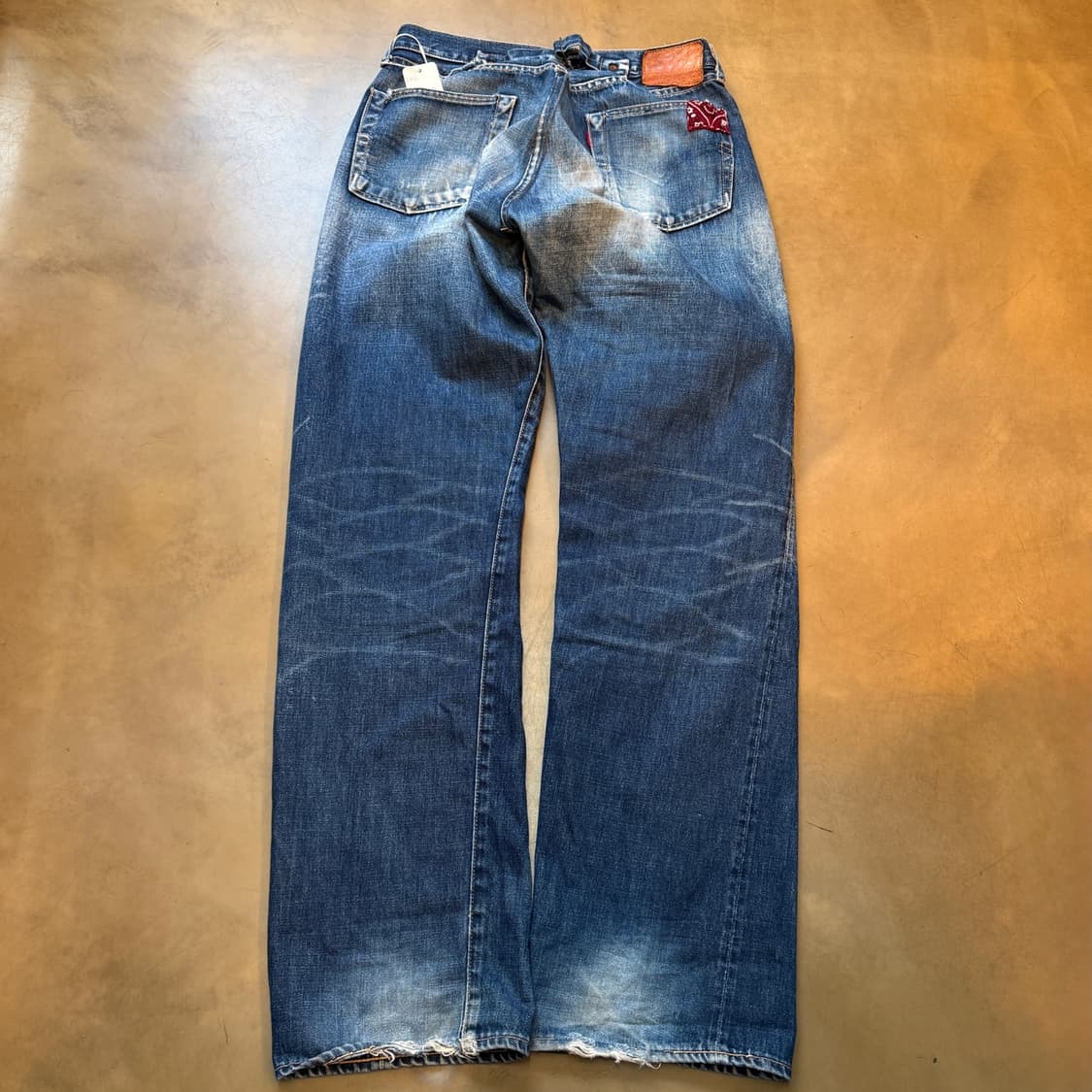 LVC 리바이스 501XX 신치백 셀비지 사시코 팬츠 30 31 32 상품이미지5