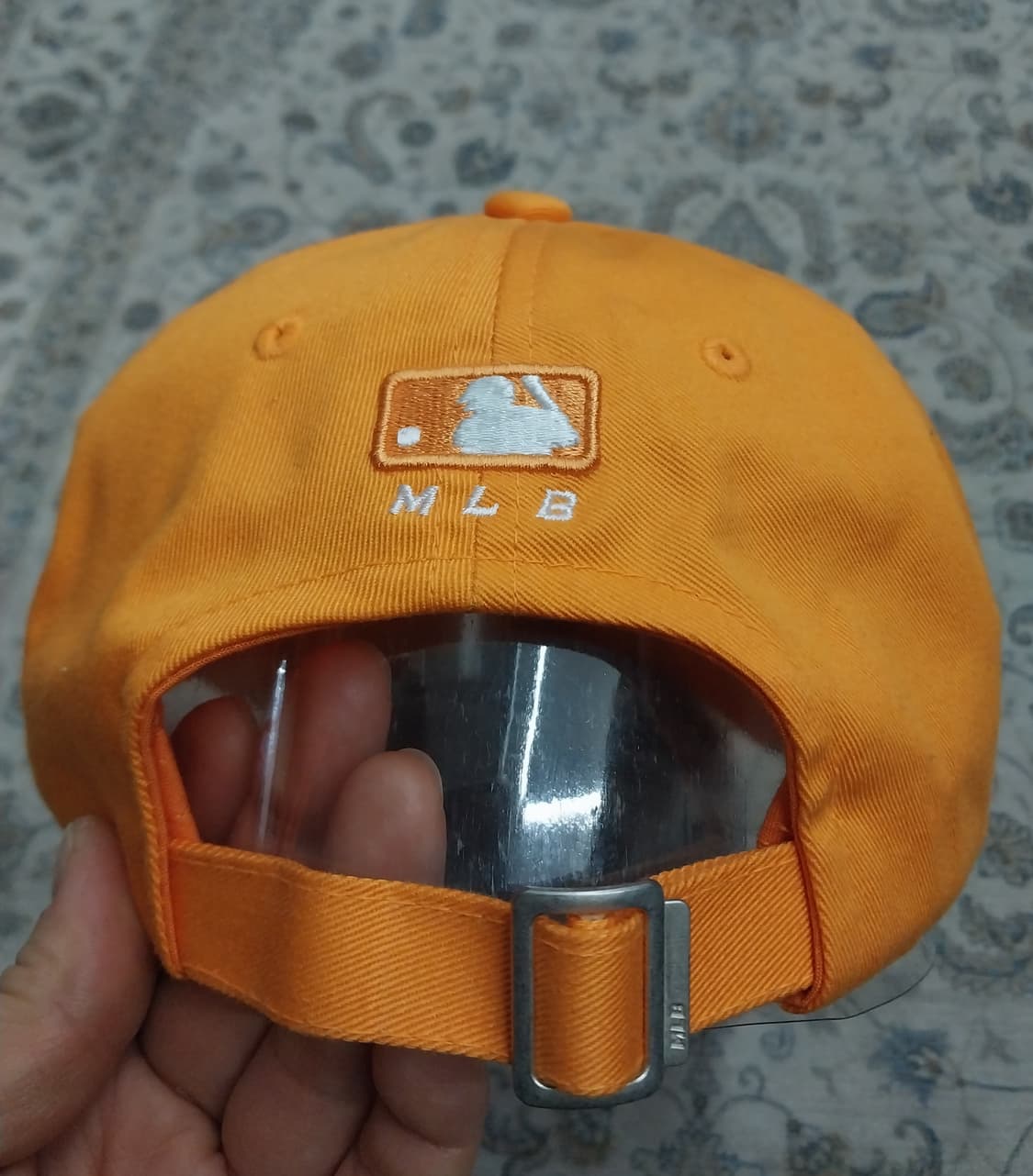 MLB  뉴욕양키즈 오렌지 볼캡 상품이미지5