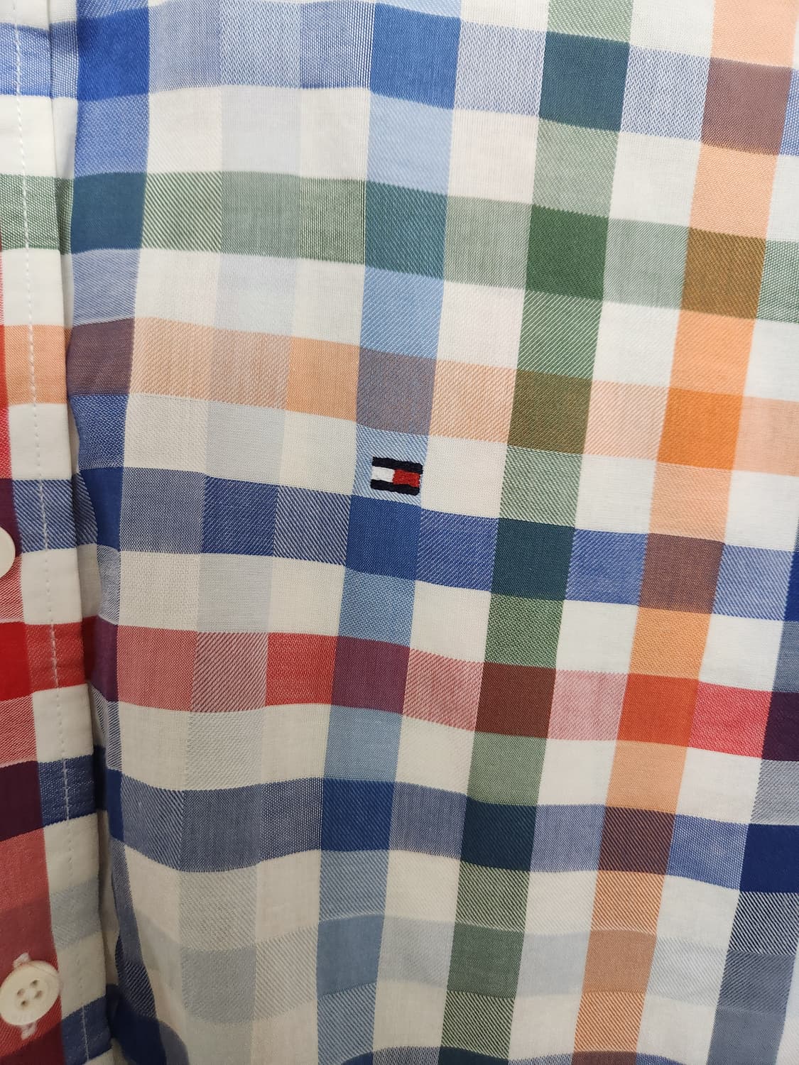 타미힐피거Tommy 체크 셔츠 M - S118 상품이미지6