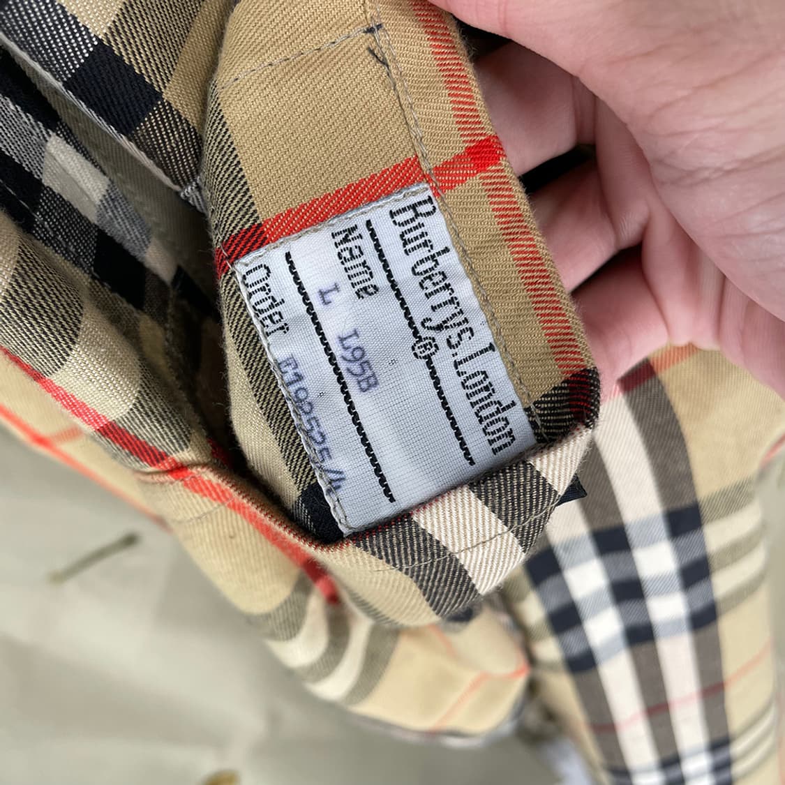 버버리 더블 프렌치코트 상품이미지8