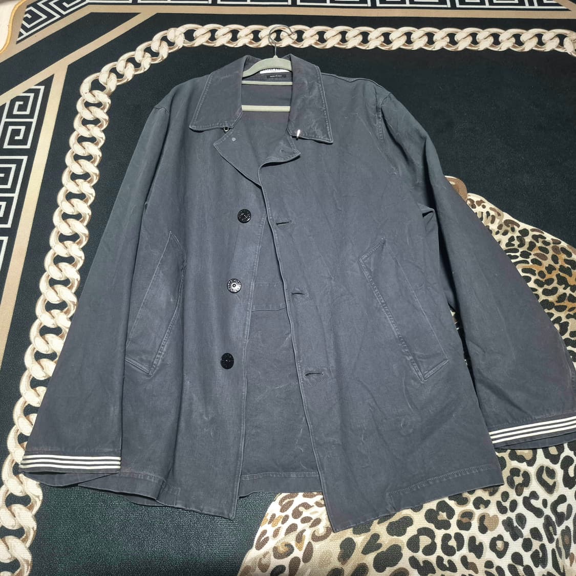 (희귀)스톤 아일랜드 05s/s USN 마리나 트렌치 코트 2XL 정품 상품이미지1