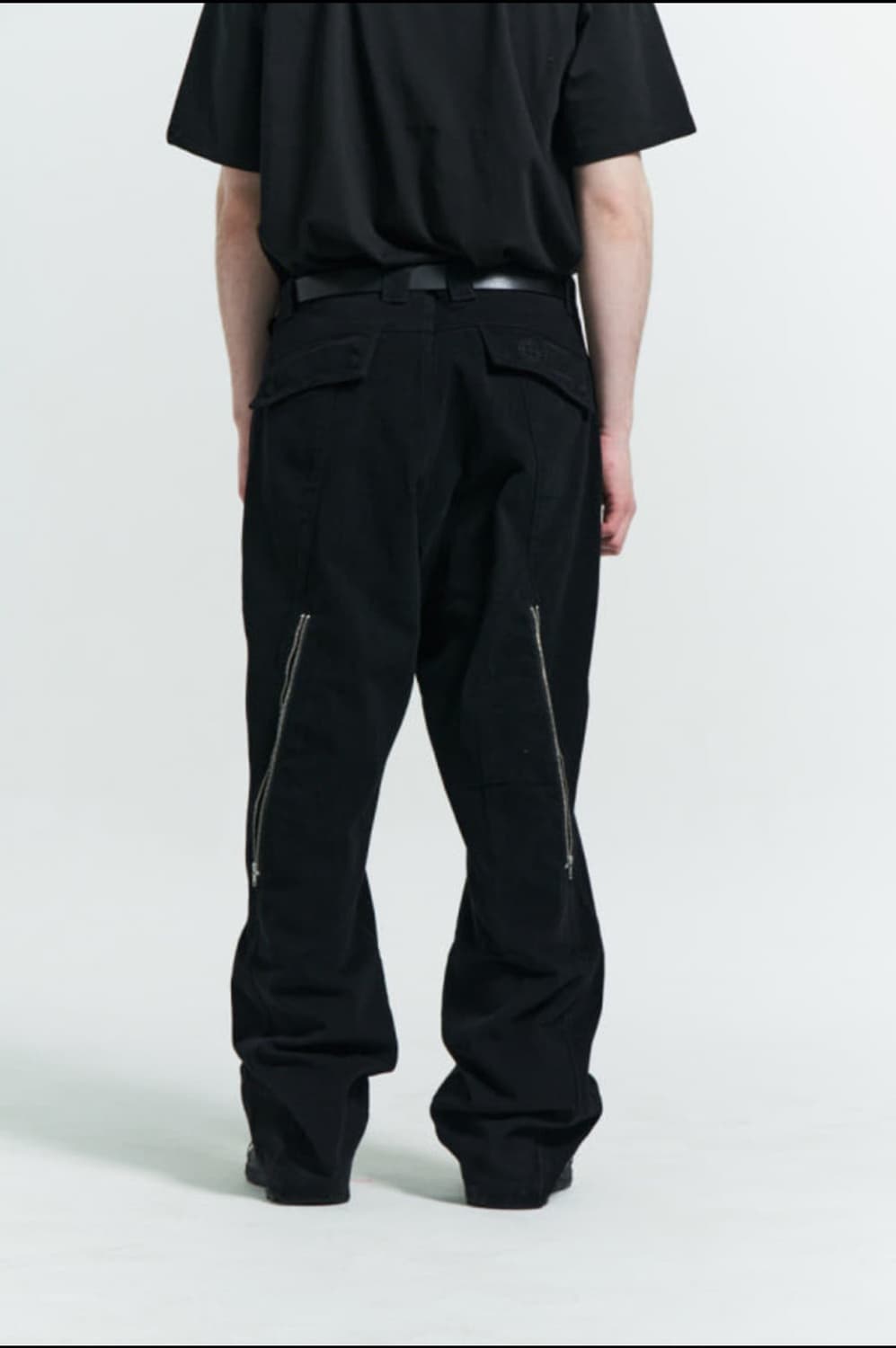 플라스틱 프로덕트 plastic product 지퍼 디테일 팬츠 m 상품이미지1