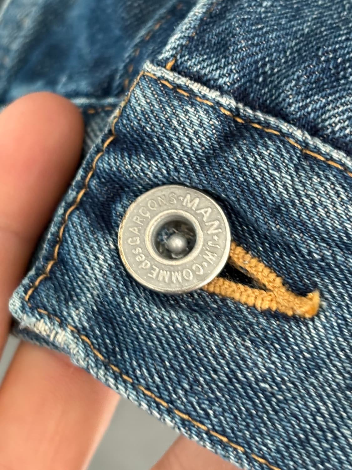 Junya Watanabe Man 준야와타나베 맨 워시드 데님 자켓 상품이미지4